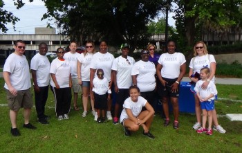 American Lung Association Walk May 2014 group