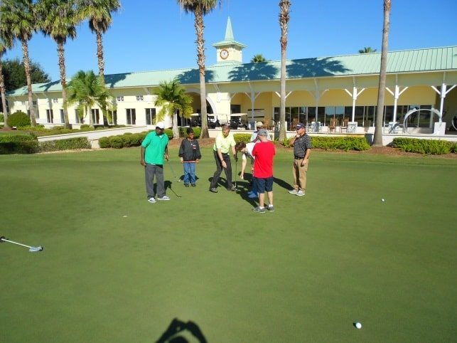 College of Golf & Sport Management Students Continue to Train Special Olympic Golfers