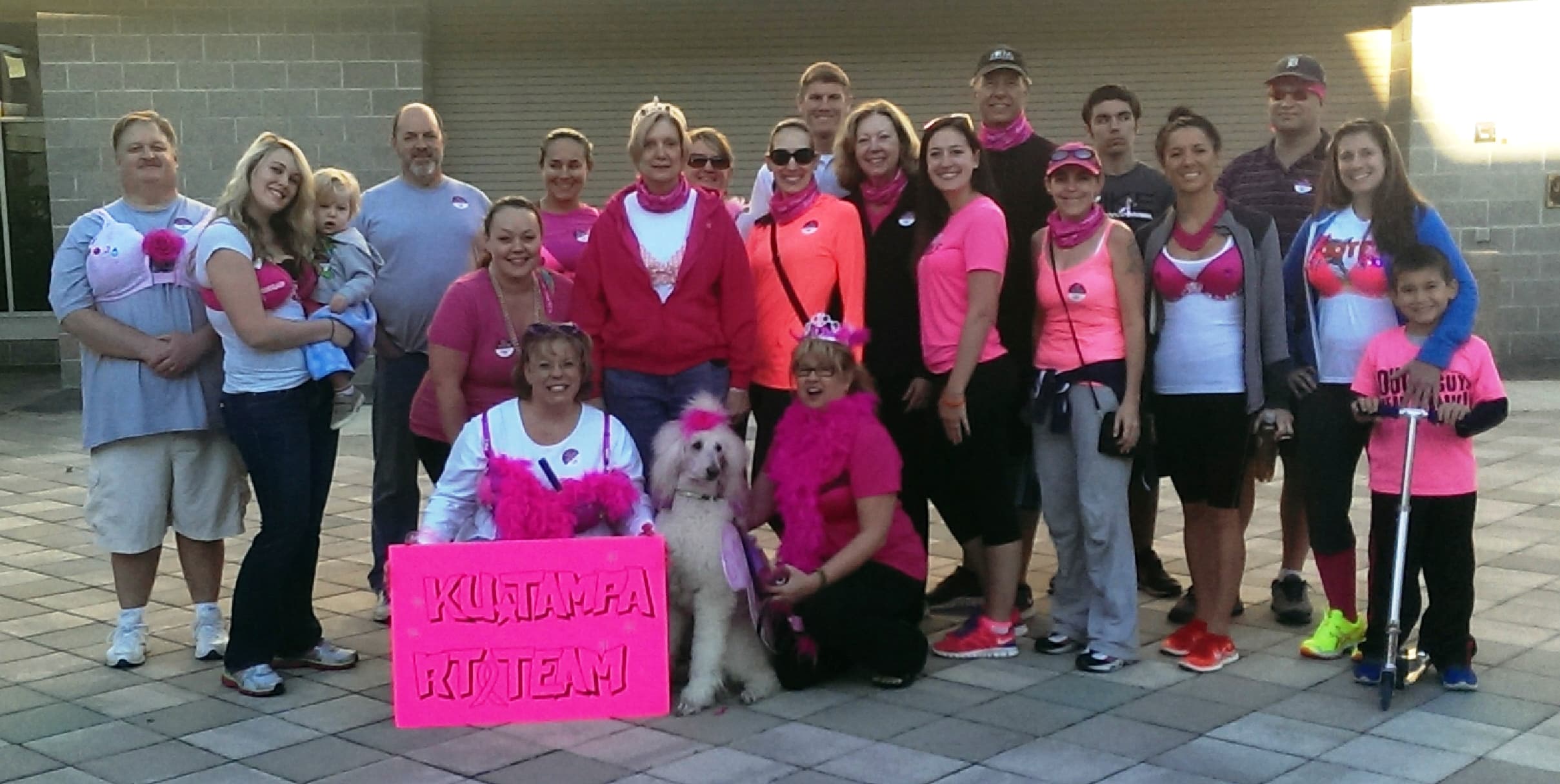 Radiology Students and Faculty at the Tampa Campus Raised Funds for Breast Cancer Research