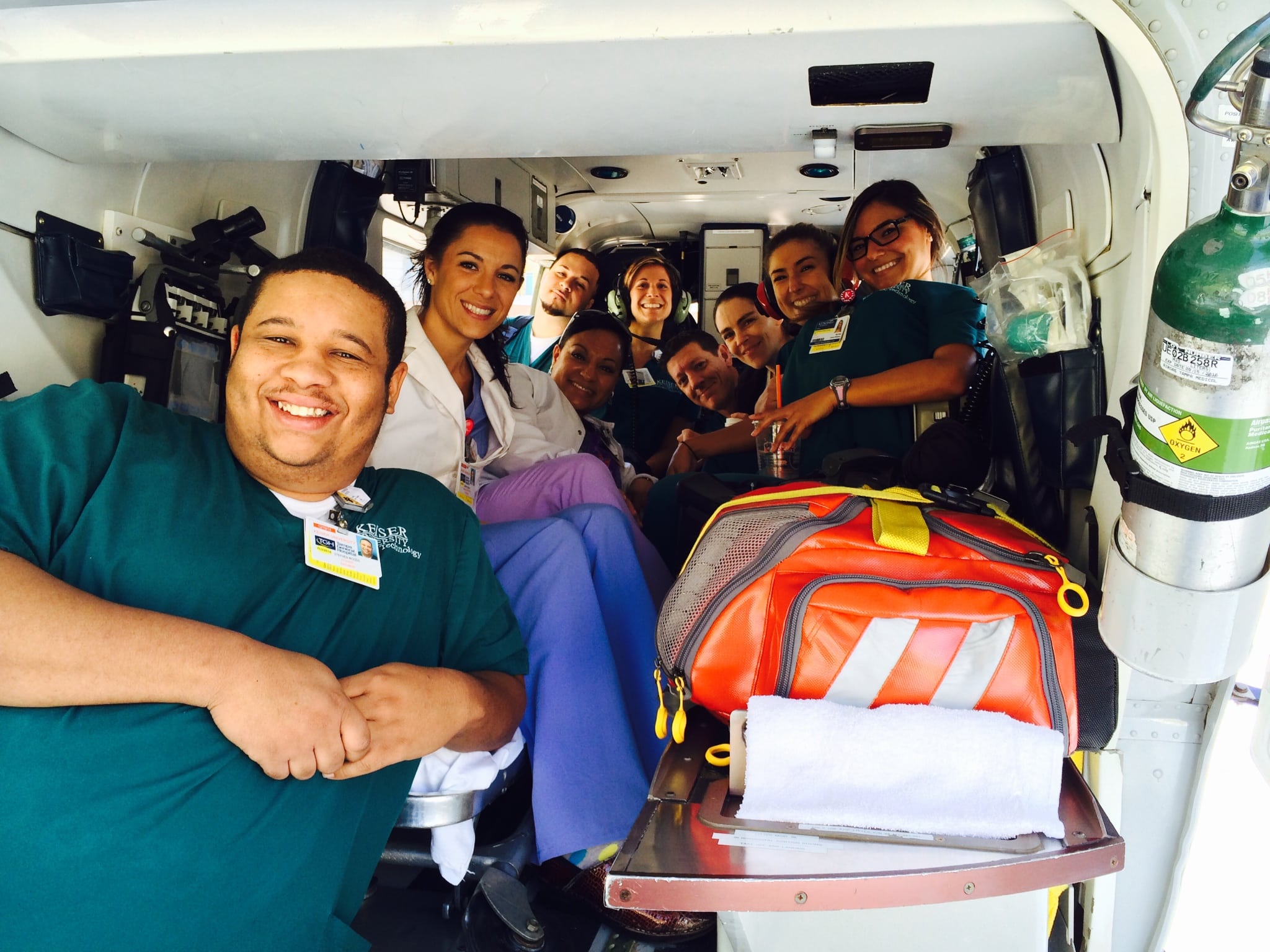 Tampa’s Radiologic Technology Program Visits Tampa General Hospital Trauma Center