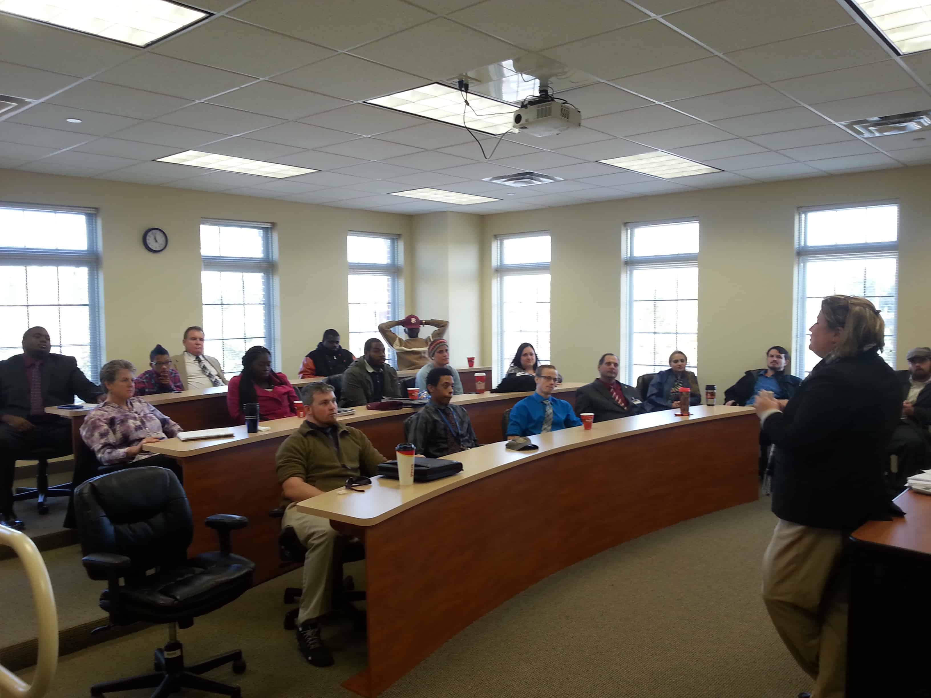 Criminal Justice Students in Tallahassee Have a Guest Speaker from the Federal Probation Office