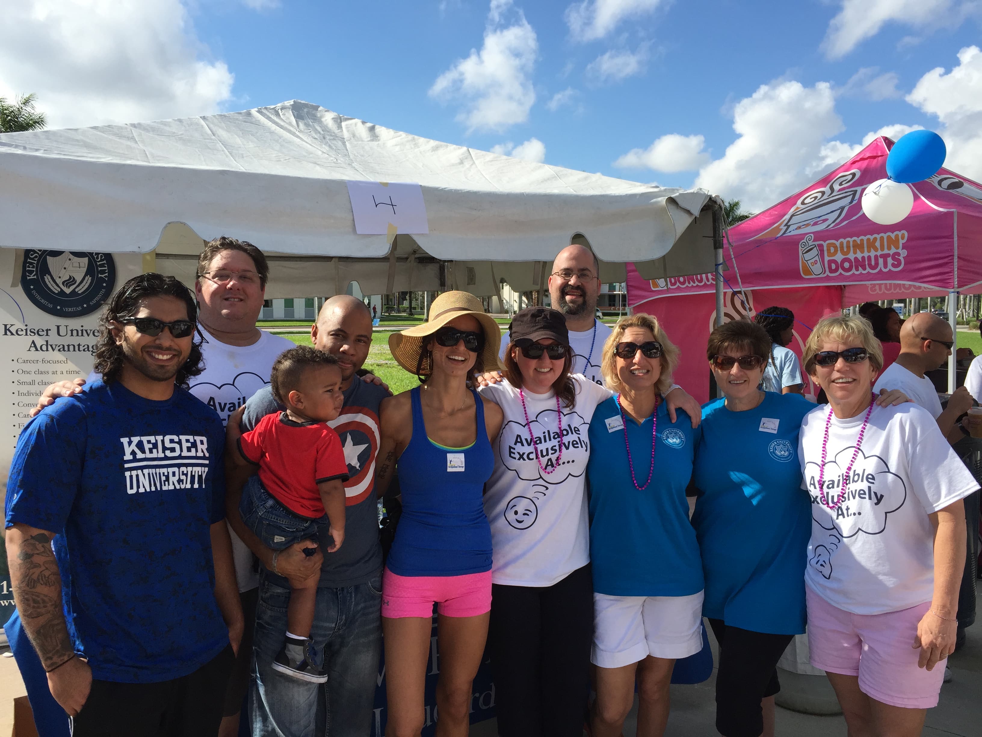OTA and PTA Students from the Ft. Lauderdale Campus Participate in the National Parkinson’s Foundation Walk