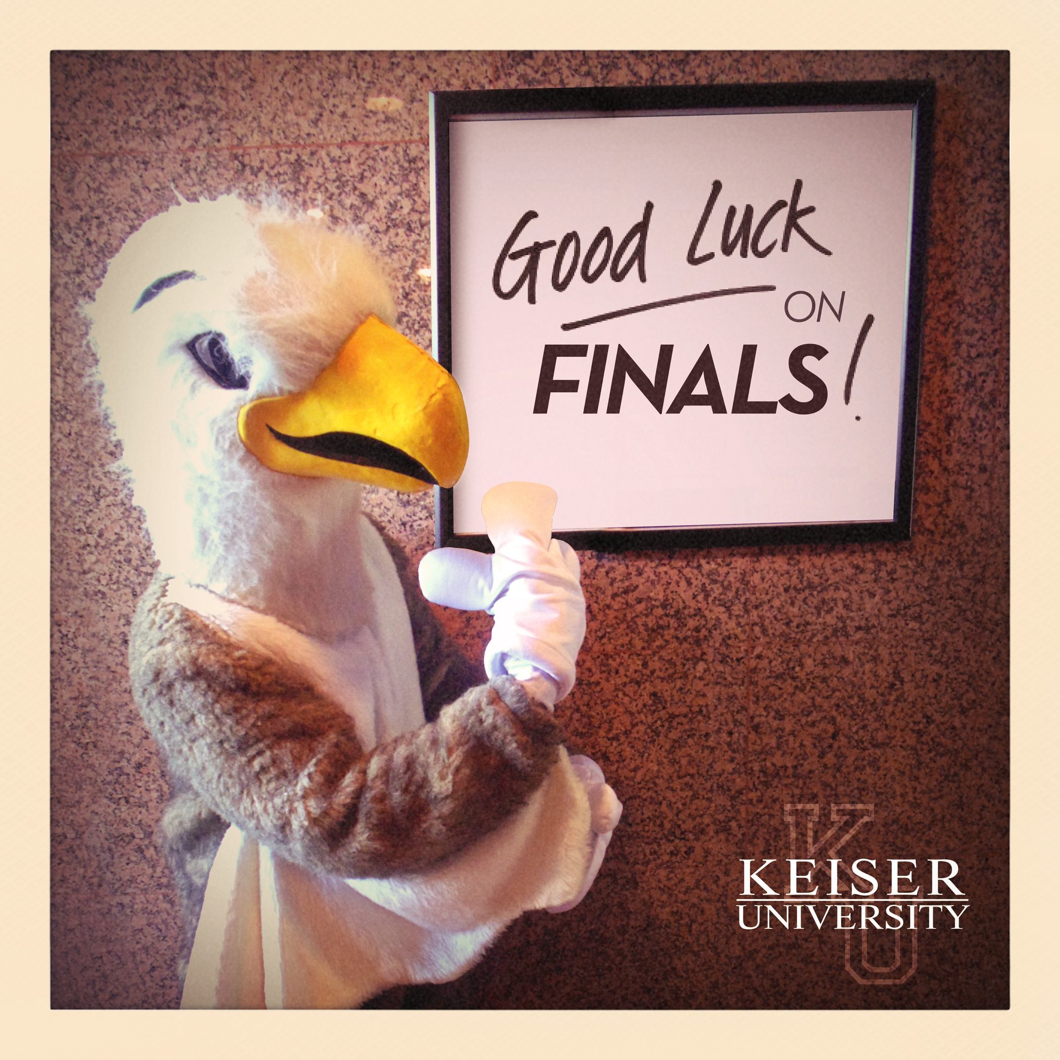 Good Luck on Finals!! Keiser University