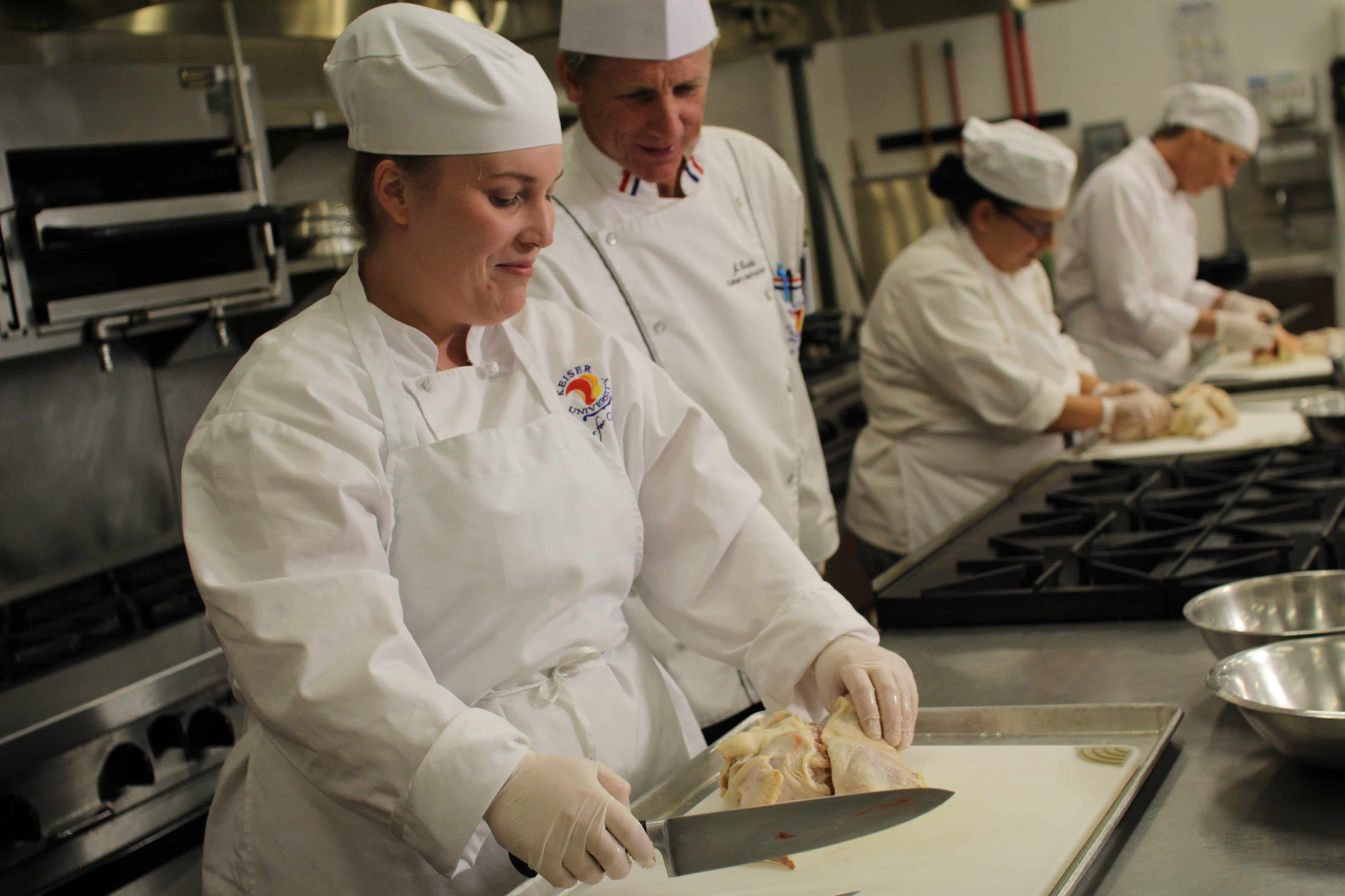 Inside the Kitchens at the Melbourne Campus - Keiser University