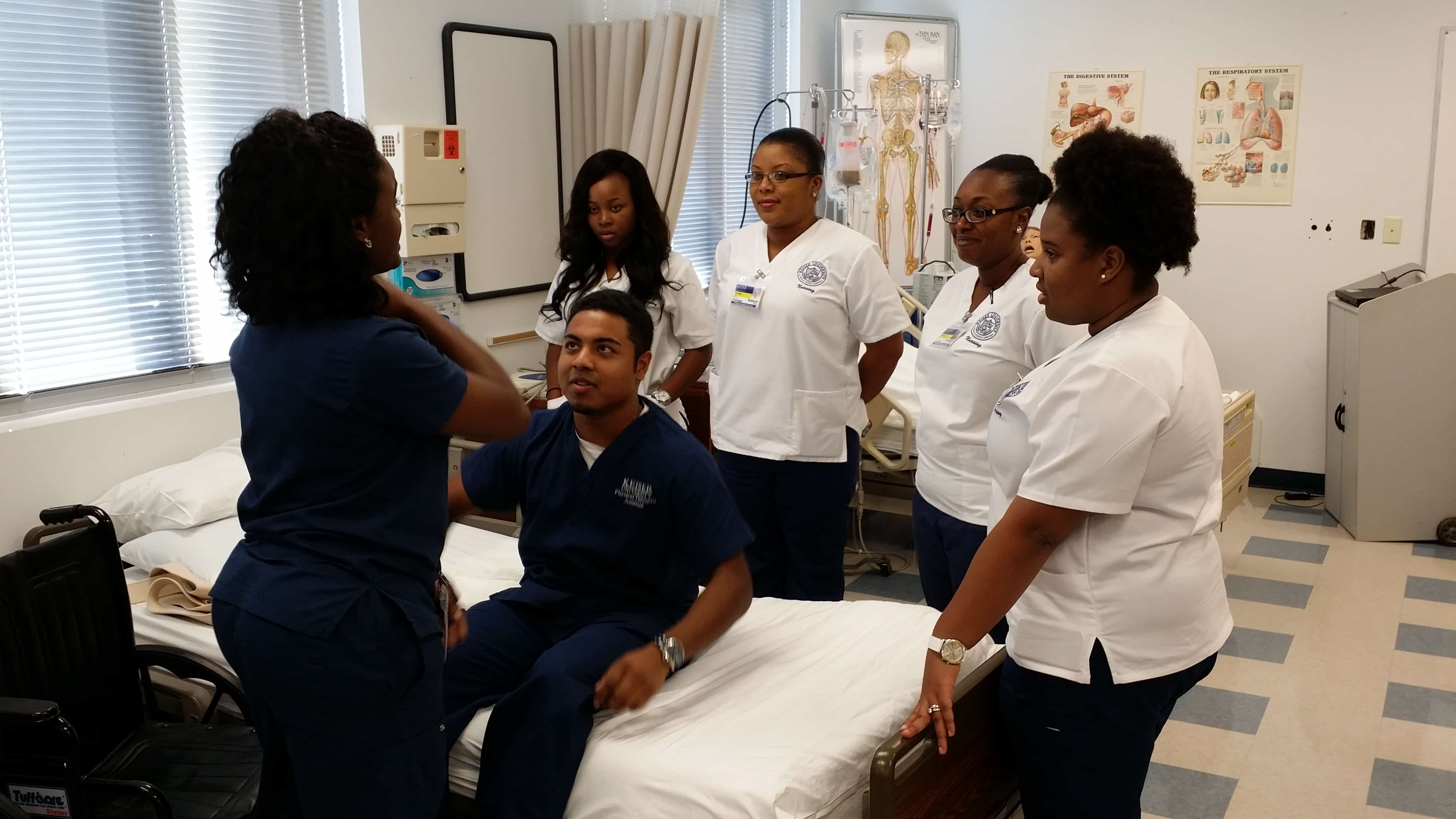 Nursing and Physical Therapist Assistant Students Collaborate in West Palm Beach