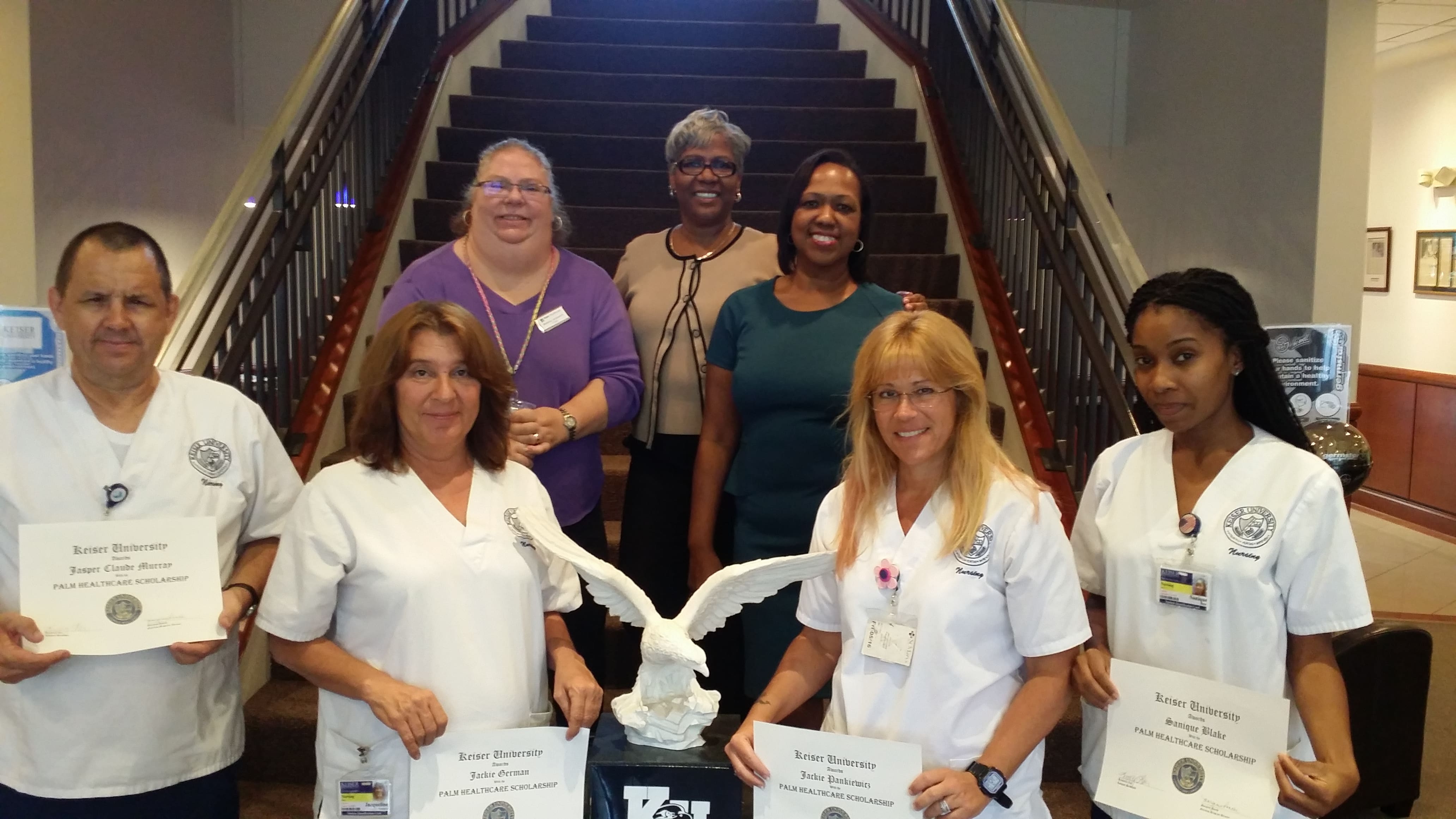 Nursing Students at West Palm Beach Receive Scholarships from Community