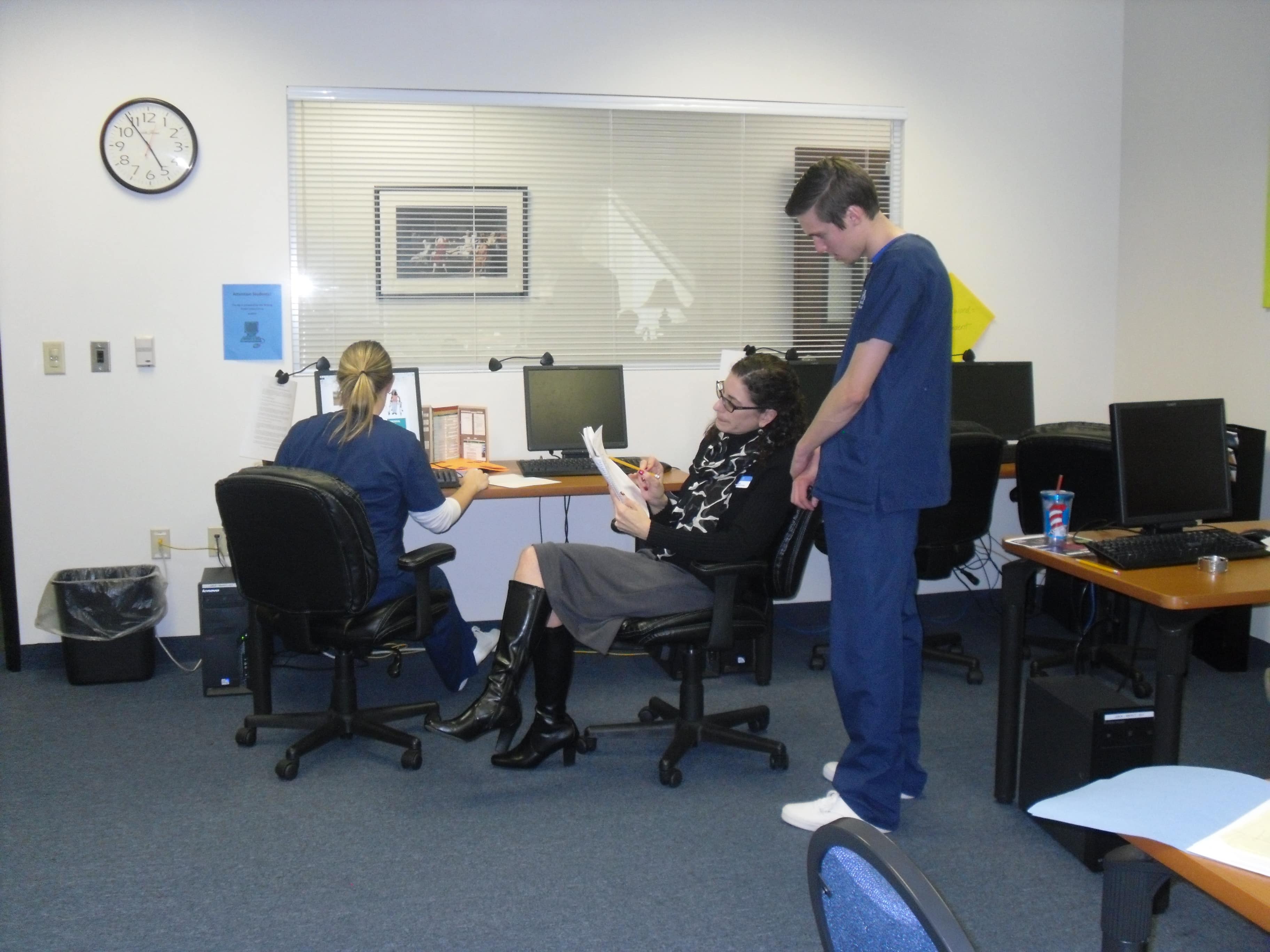 Students Spend Quality Time in the Writing Center in Jacksonville