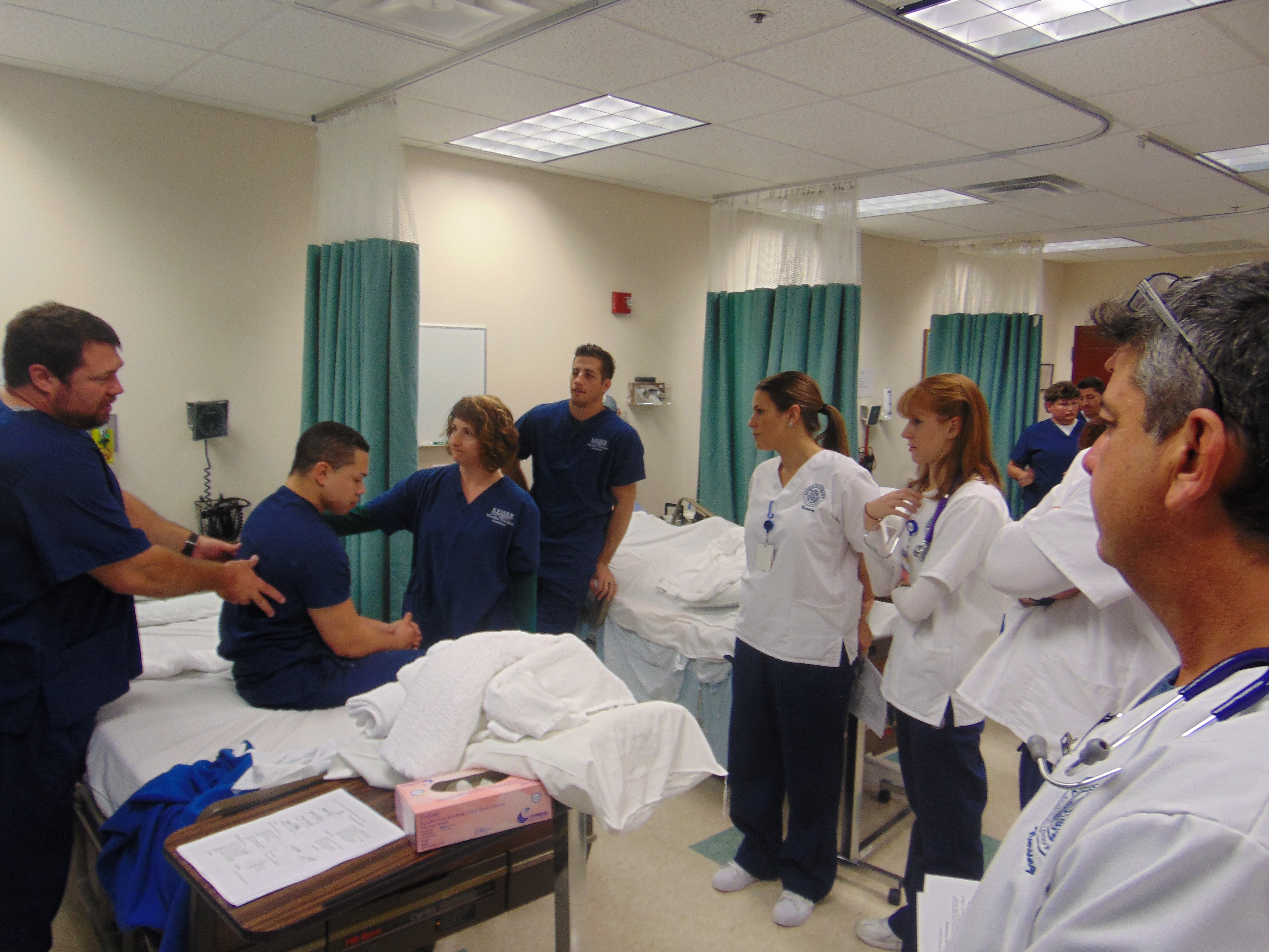 Physical Therapy Assistant and Nursing Students Demonstrate the Importance of Collaboration
