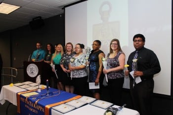 PTK induction Oct. 2014