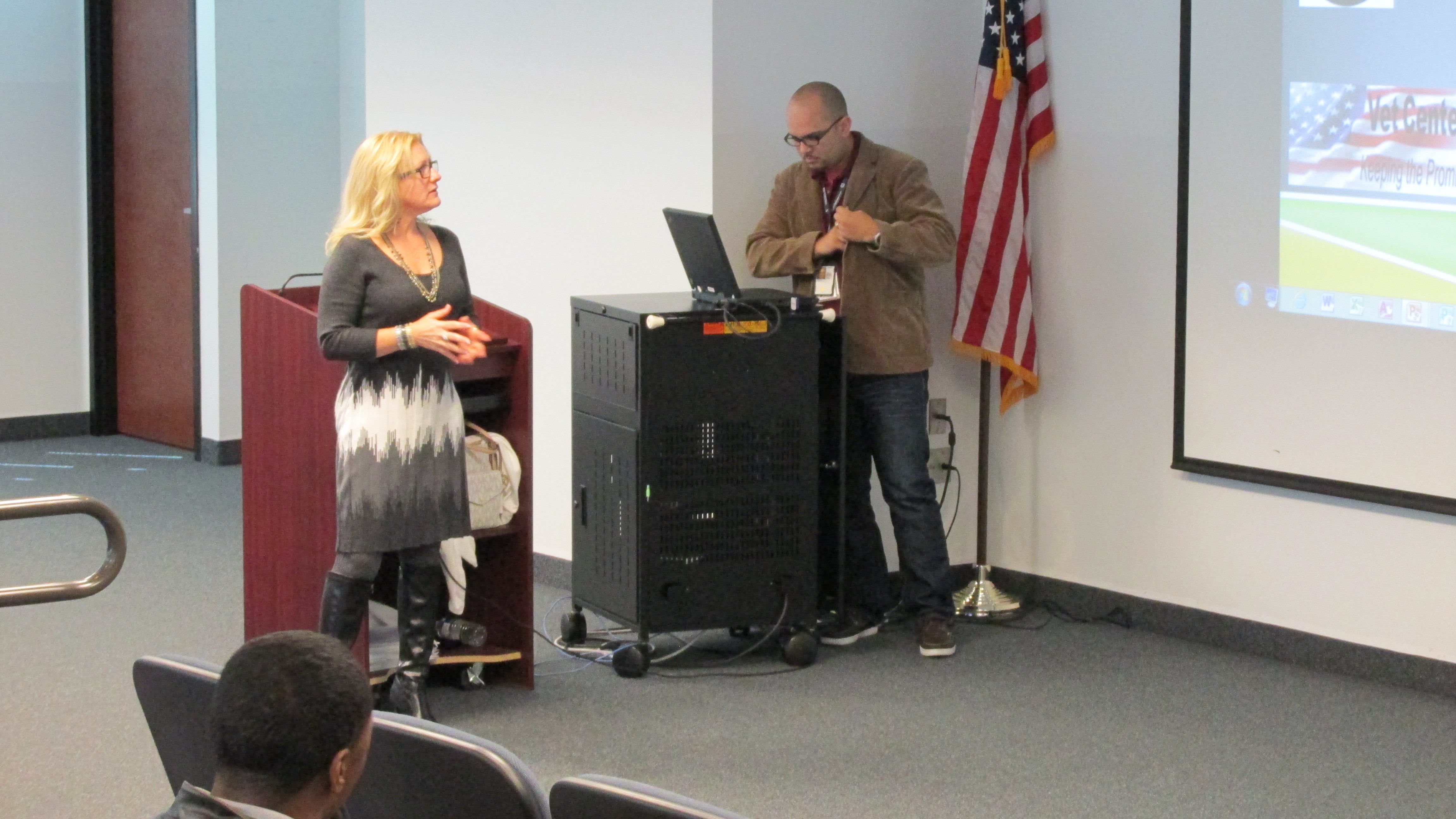 Lakeland Holds a Student Veterans of America Meeting