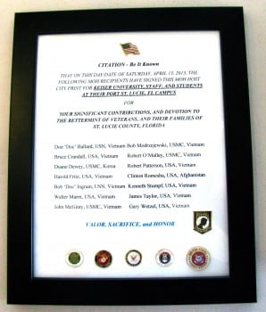 VVA congressional medal of honor partnership citation Sept. 2014 3