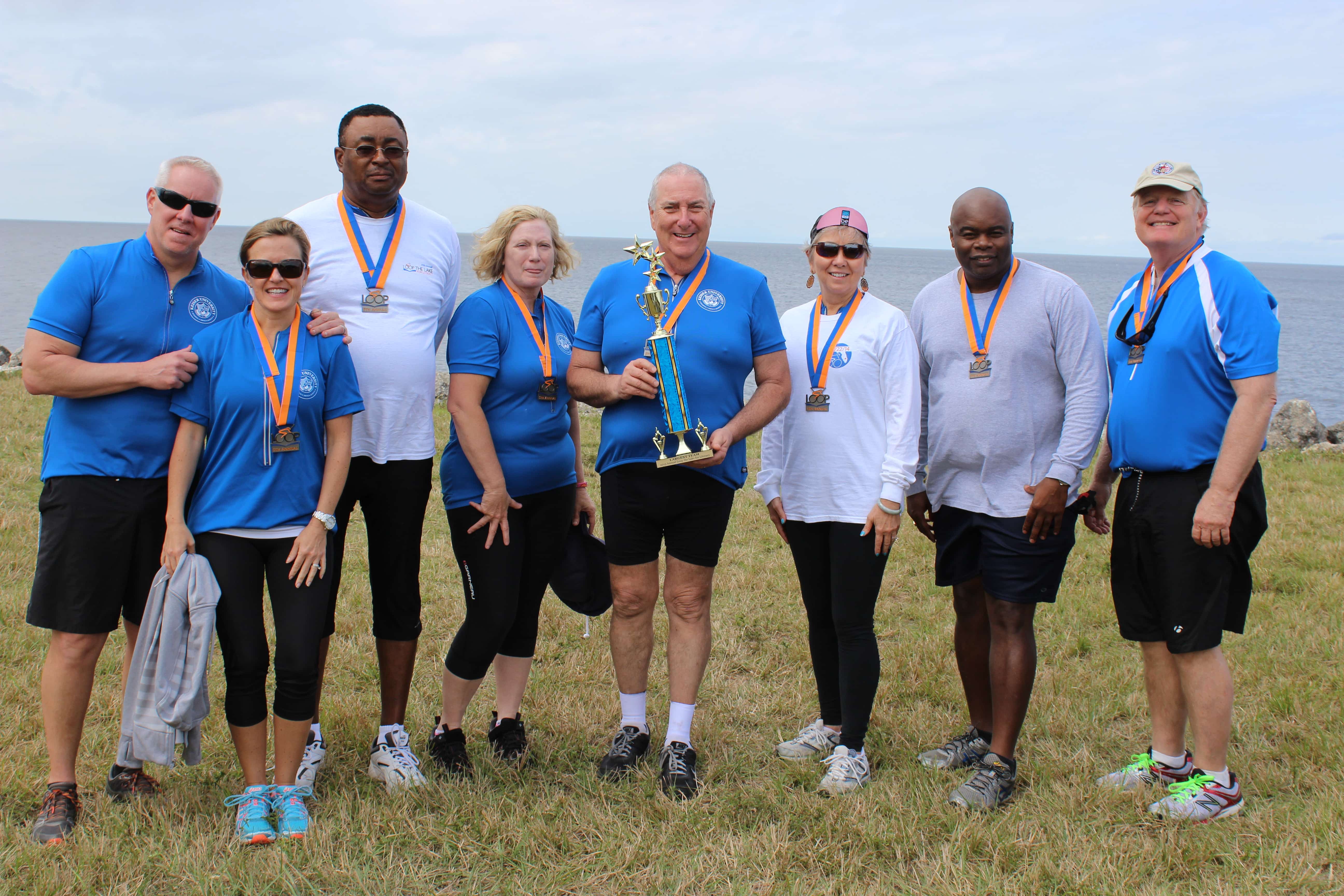 Keiser University’s Graduate School Participated in “Loop the Lake for Literacy” and Raised $3,000