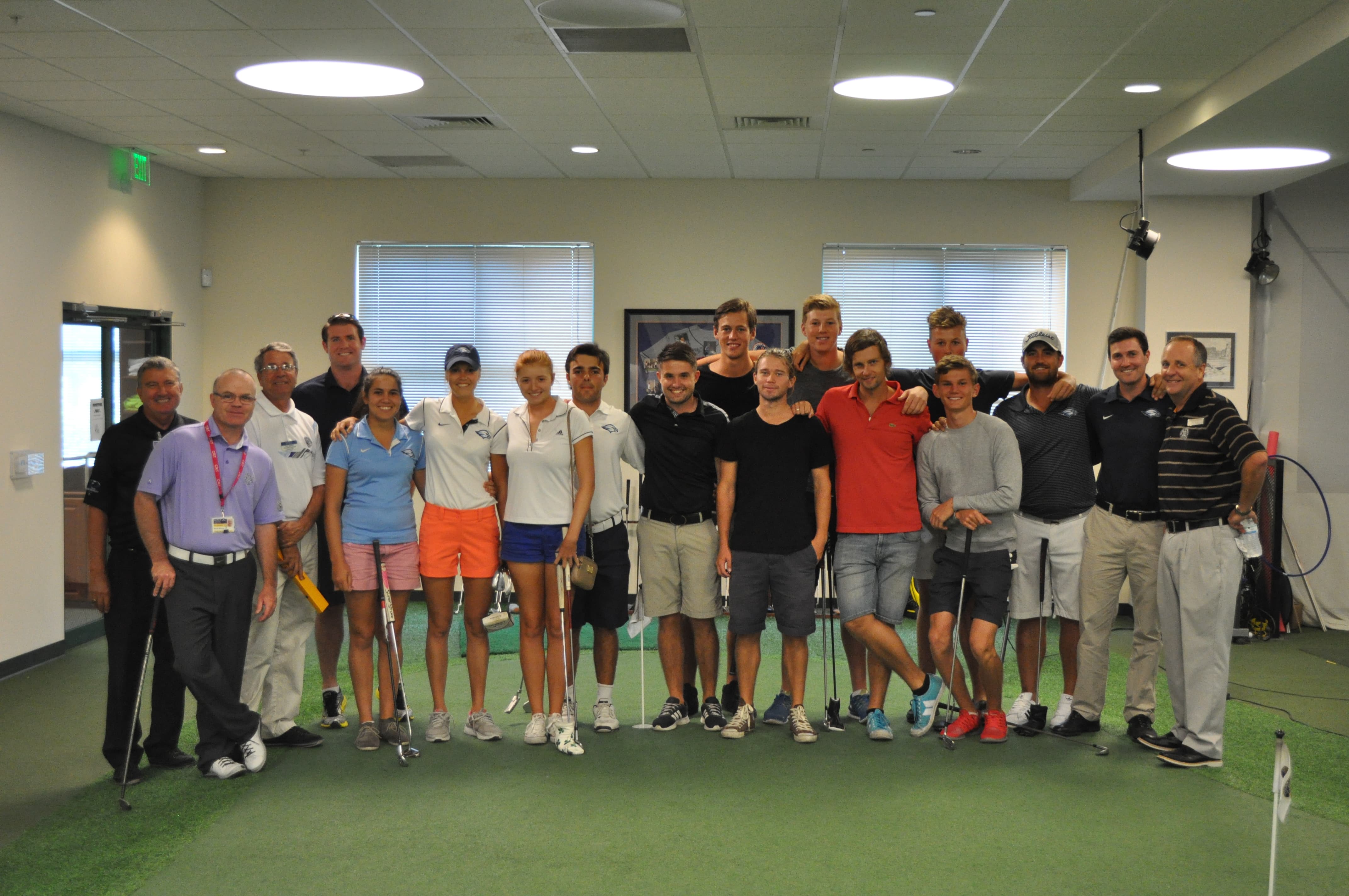 KU College of Golf and Sport Medicine is Visited by Northwood University Students on the Golf Team