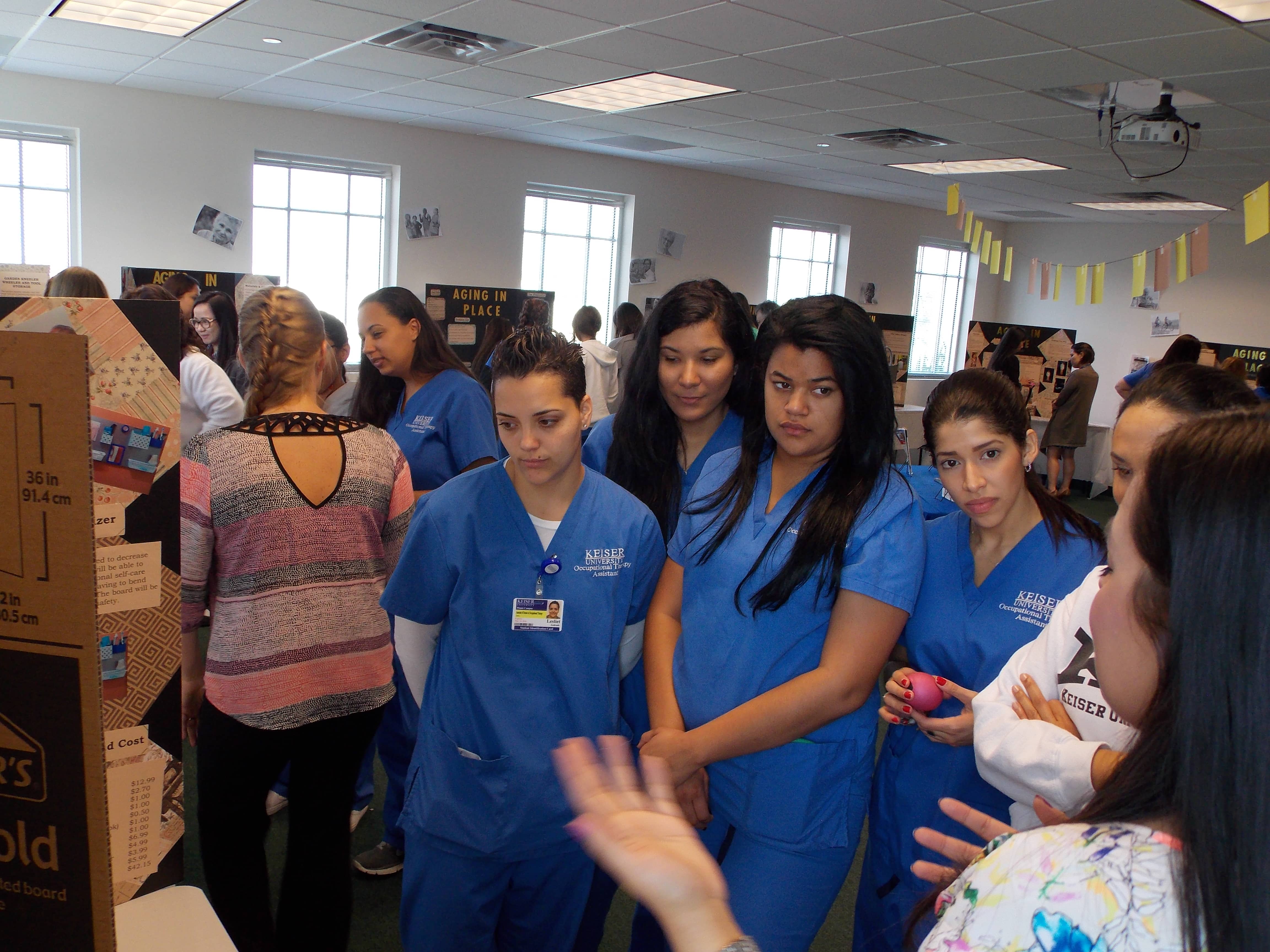 Occupational Therapy Assistant Students Hold 4th OTA Showcase for the Aging in Place Project