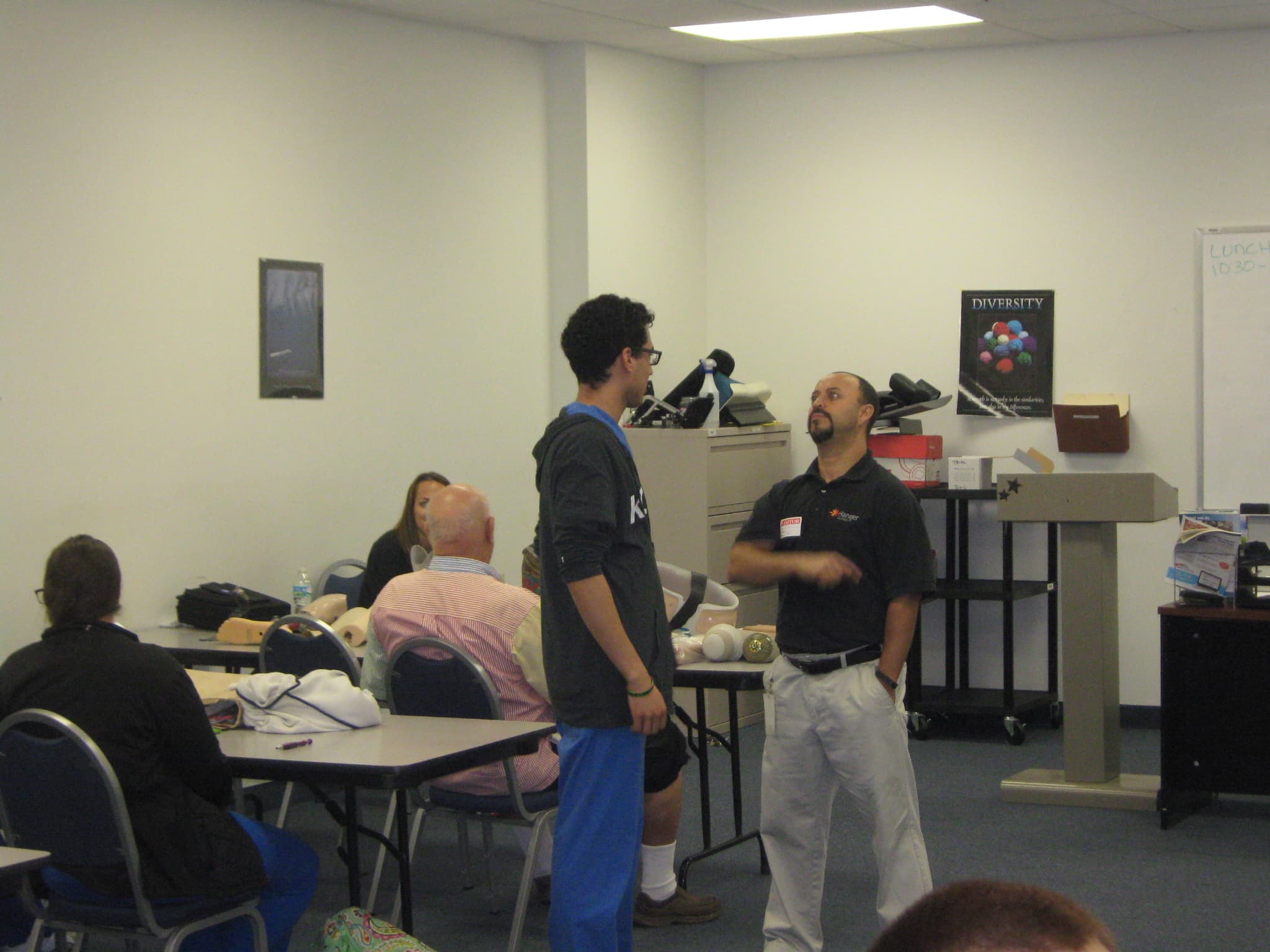 Occupational Therapy Assistant Students in Daytona Have a Guest Speaker