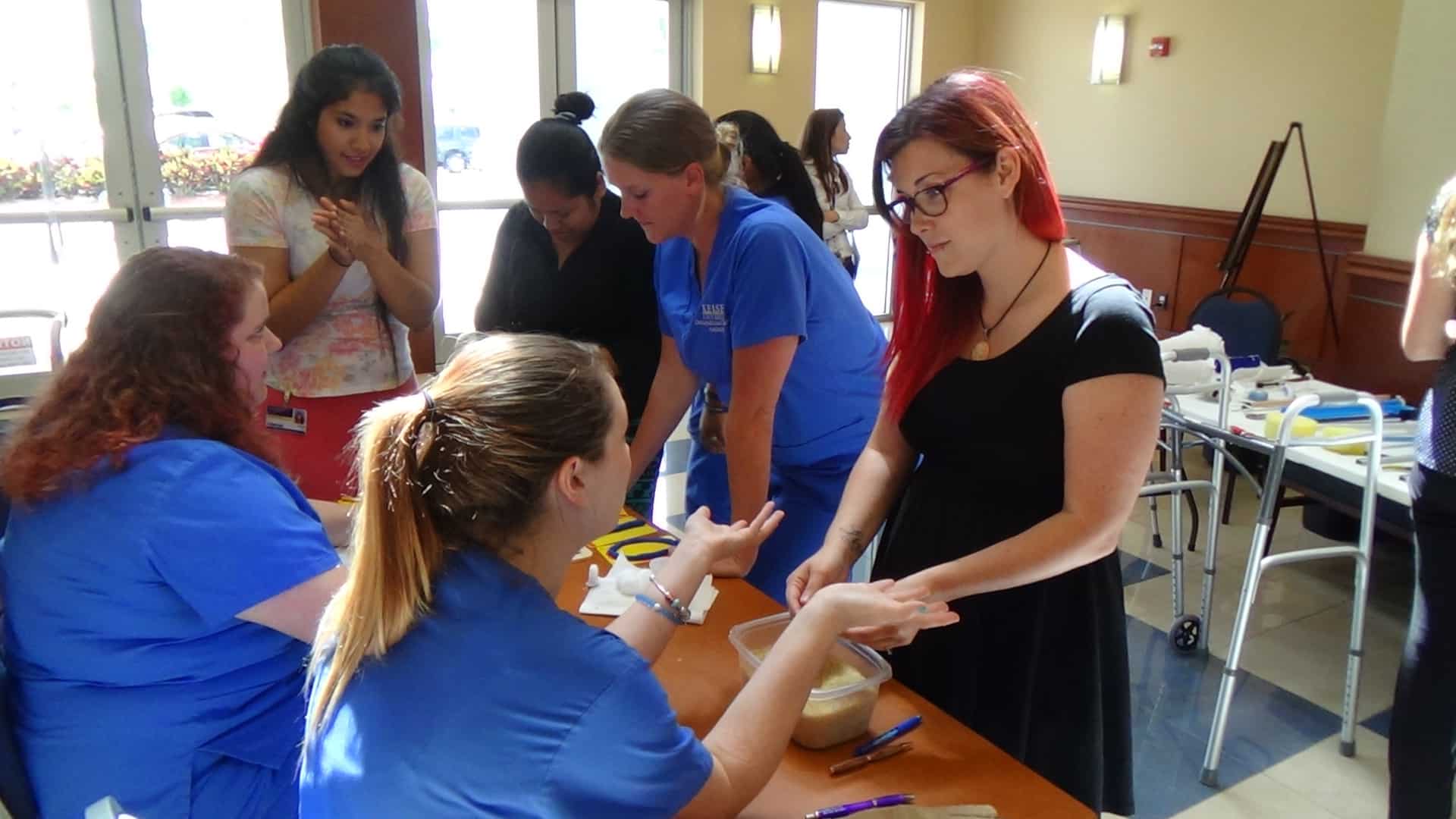 Fort Myers OTA Students Host Occupational Therapy Fair in Honor of Occupational Therapy Month