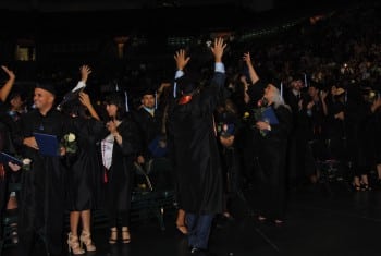 KU MIA grads celebrating June 2015