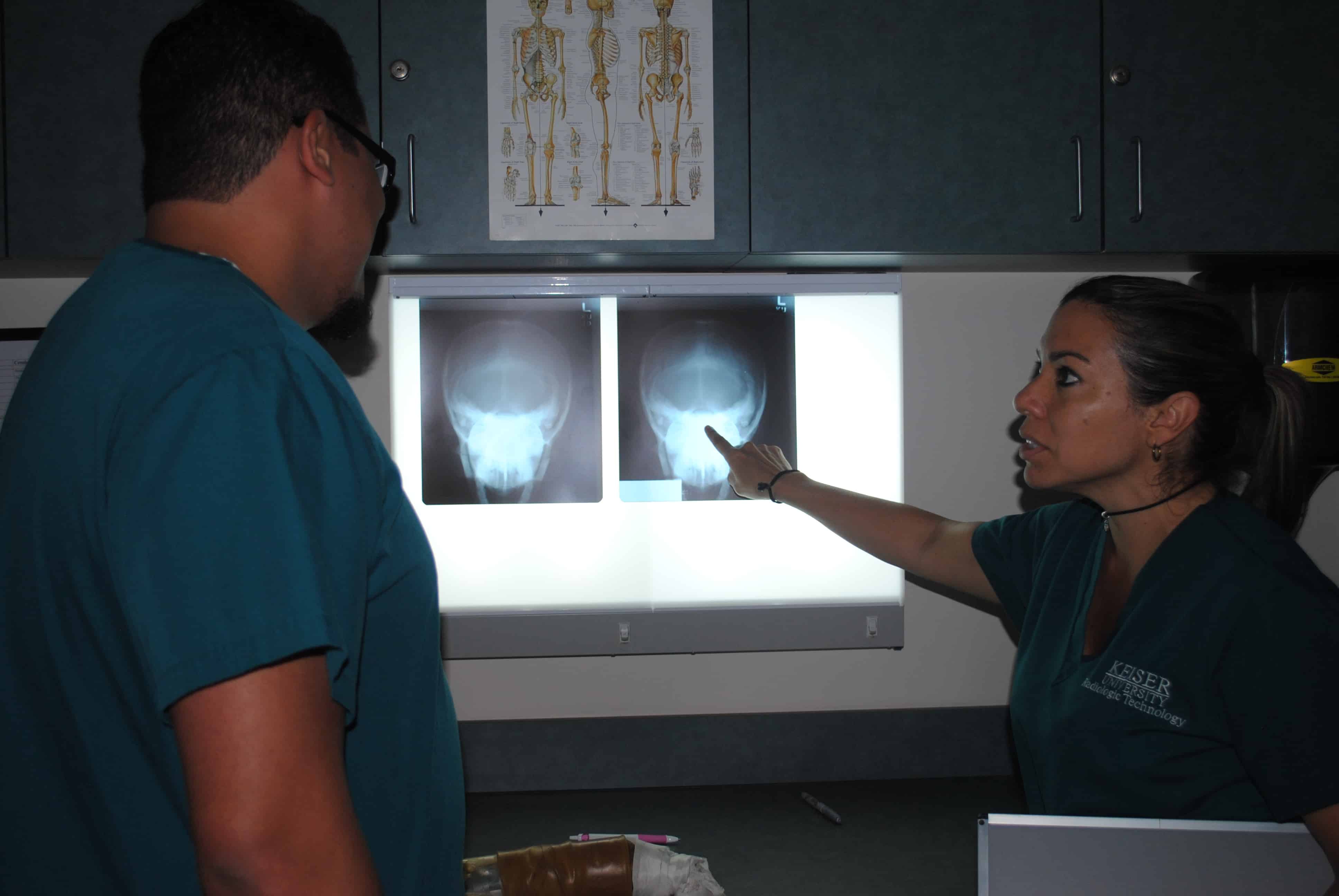 Radiologic Technology Students Get Time in the Lab