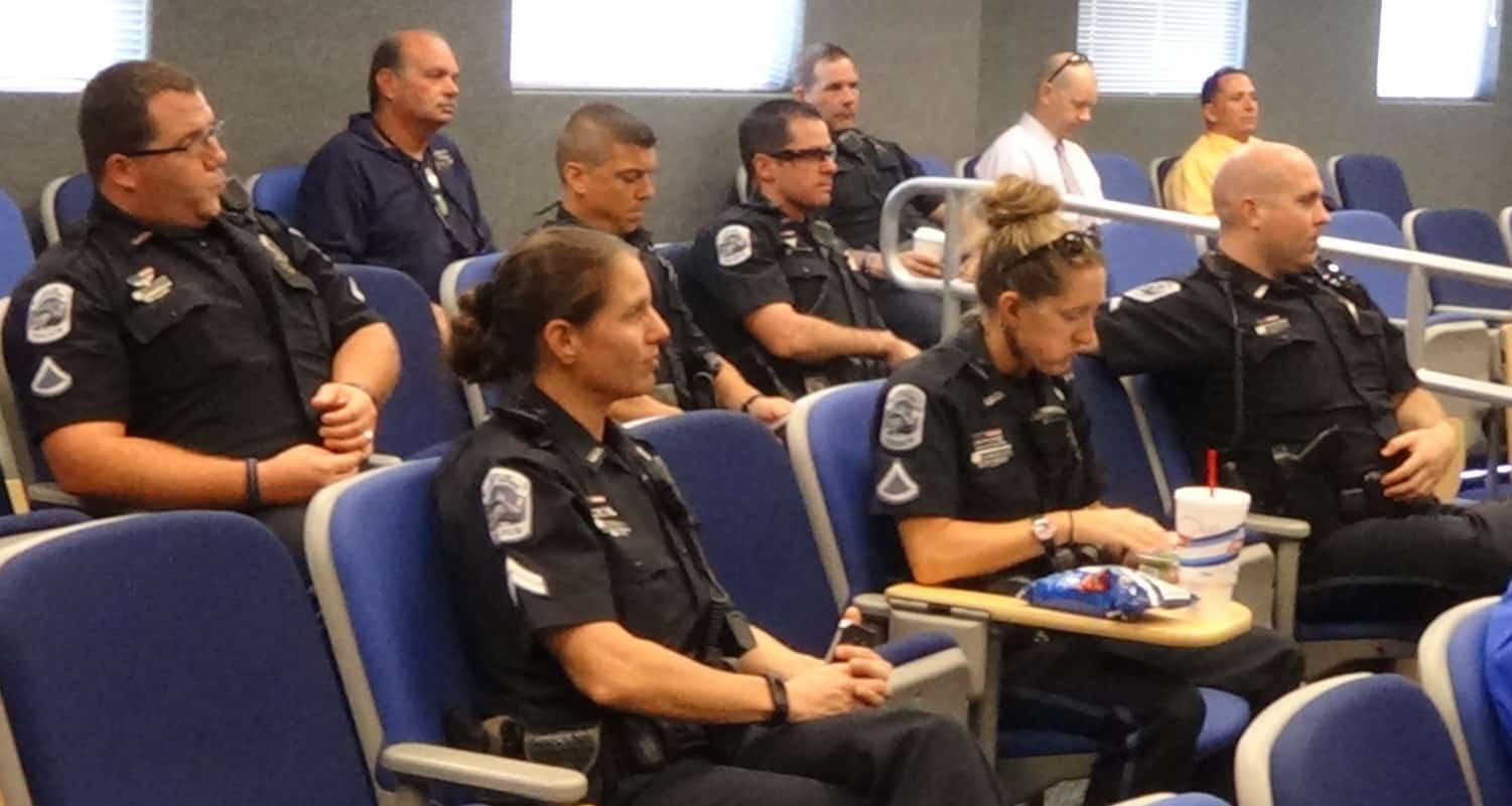 the fort myers campus hosted the fort myers police department for
