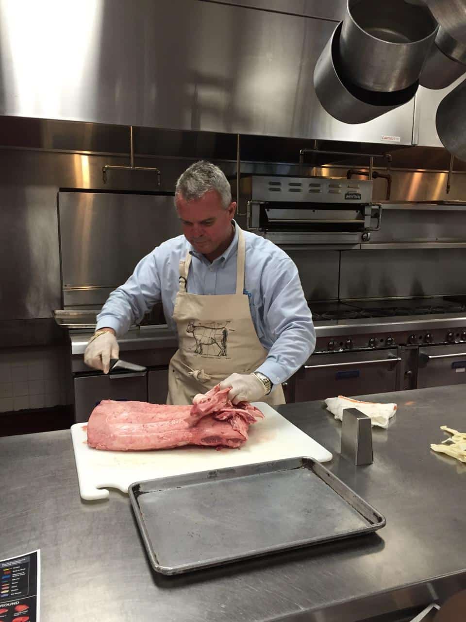 Tallahassee Culinary Arts Students Learn Meat Fabrication Keiser