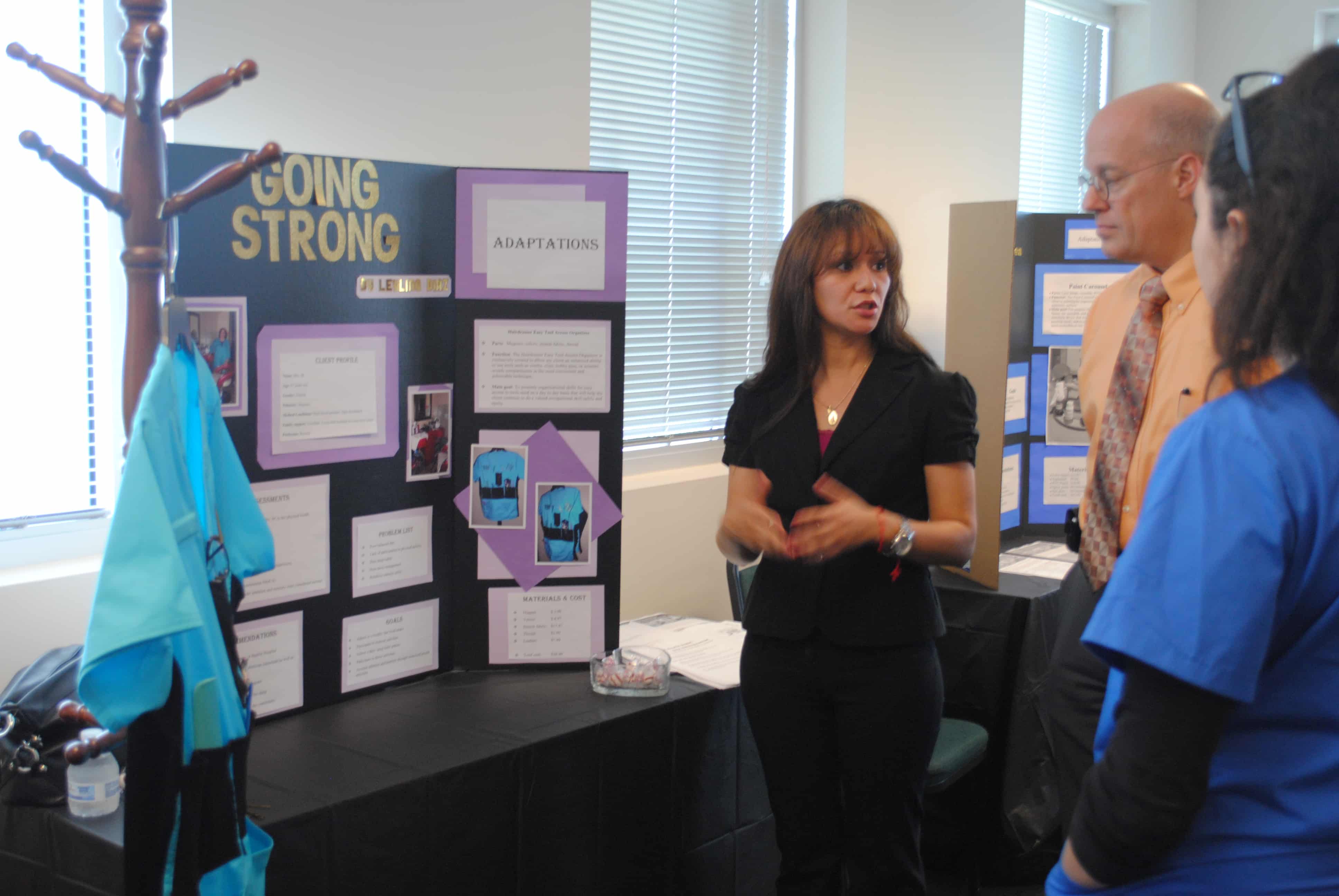 Occupational Therapy Assistant Students Work on “Still Going Strong” Project