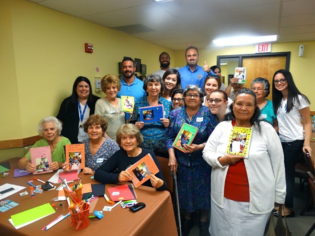 Psychology Students from the Miami Campus Visit a Local Senior Center