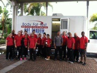 Sports Medicine & Fitness Technology Students at the Tampa Campus Experience Hydrostatic Weighing Device