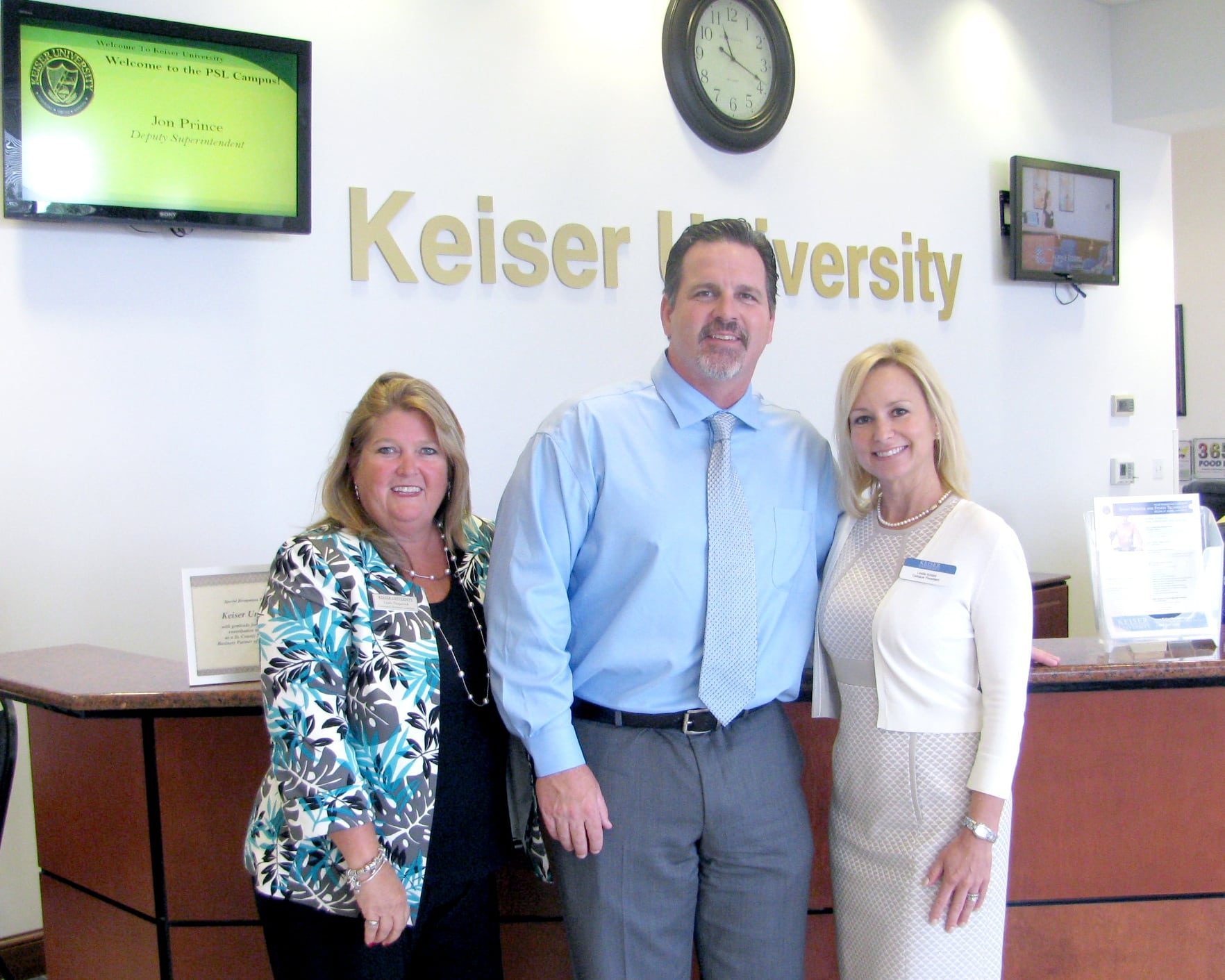 The Port St. Lucie Campus is Visited by the Deputy Superintendent of St. Lucie County Schools