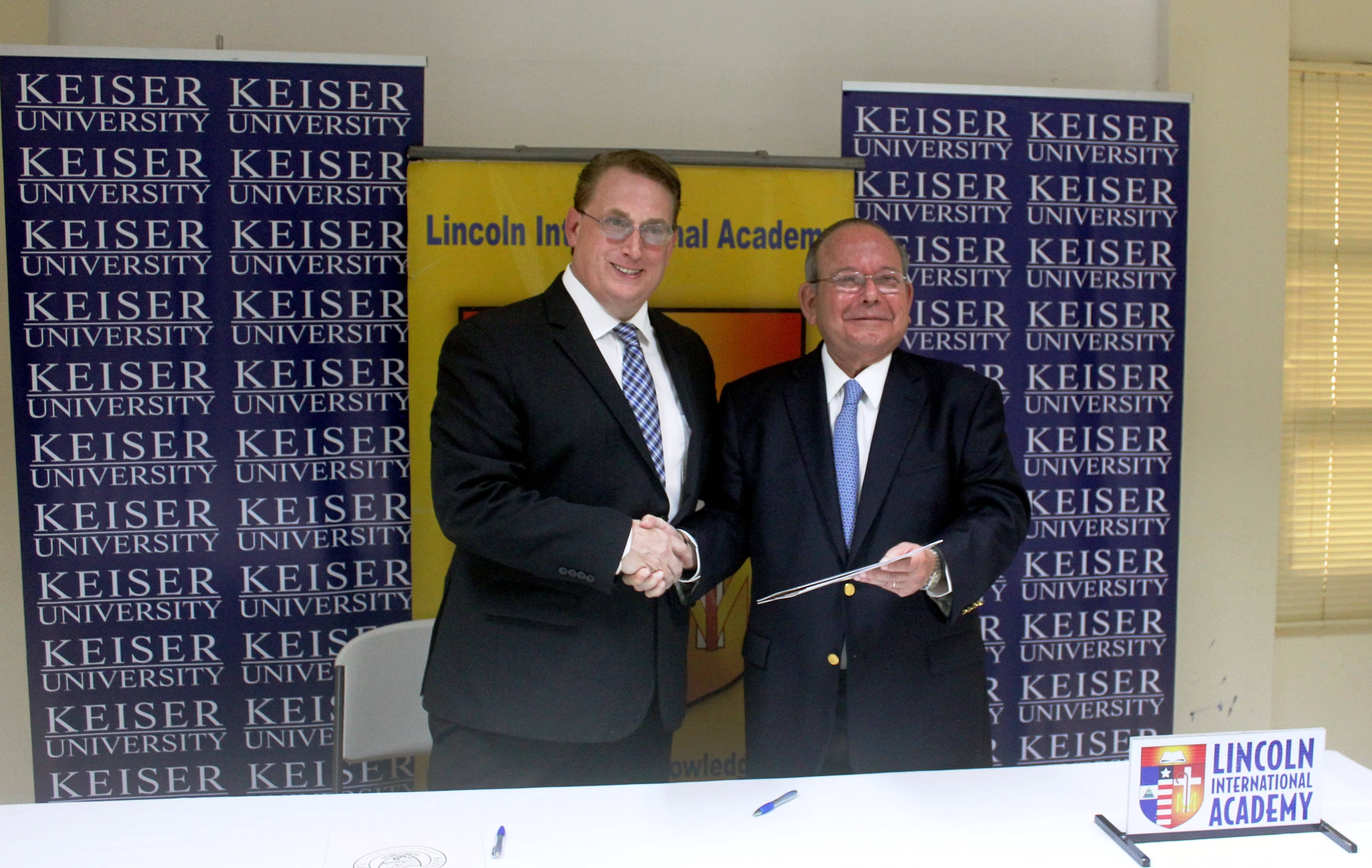 KU Latin America Campus and the Lincoln International Academy Sign an Agreement of Understanding