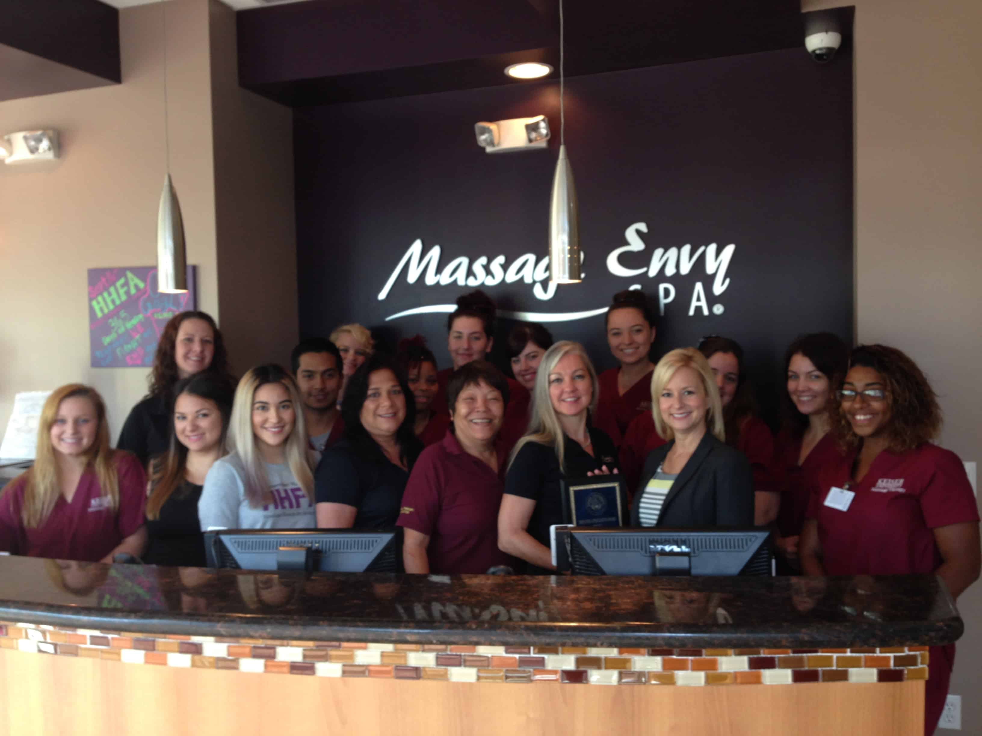 The Port St Lucie Campus Presents An Employer Award To Massage