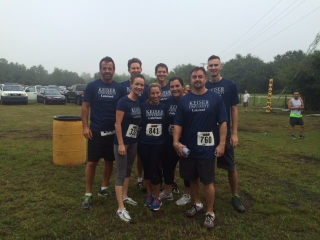 Lakeland Participated in the Mud Titan Obstacle Race