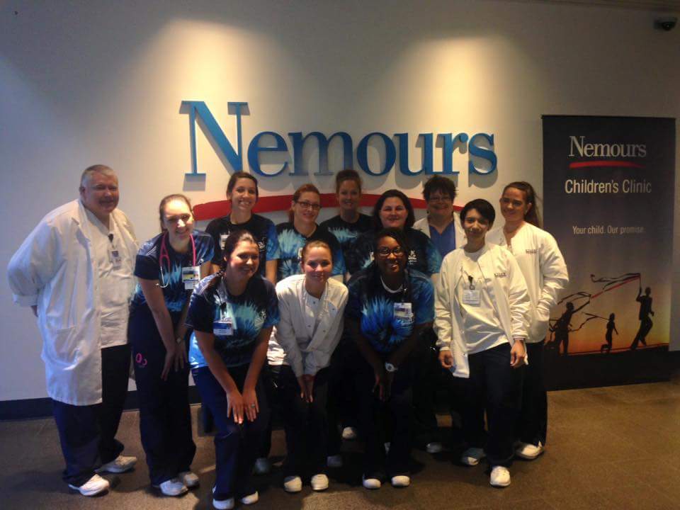KU Jacksonville Assists with Sports Physicals at Nemours Children’s Hospital