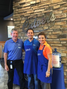 CFF Culvers Violet and Todd Oct. 2015