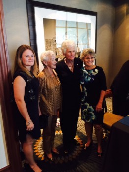 LPGA Hall of Fame Donna White, Kathy Whitworth, Mom and Daughter Oct. 2015