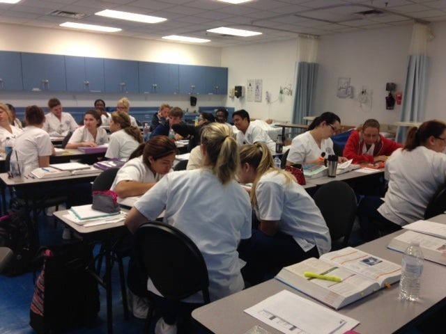 Nursing Students at the Melbourne Campus “Flip the Classroom”