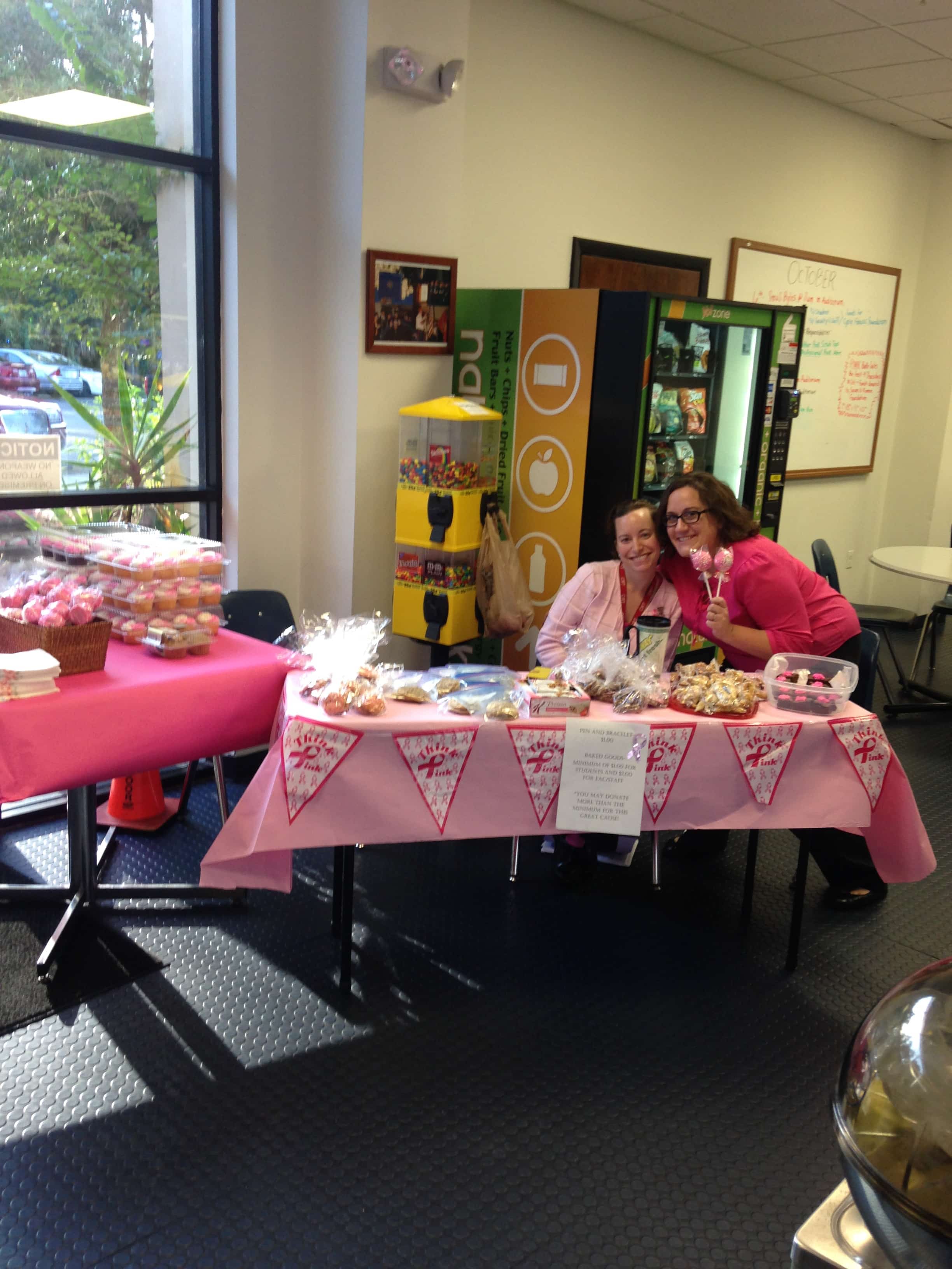 The Daytona Campus Raises Money for Breast Cancer Awareness