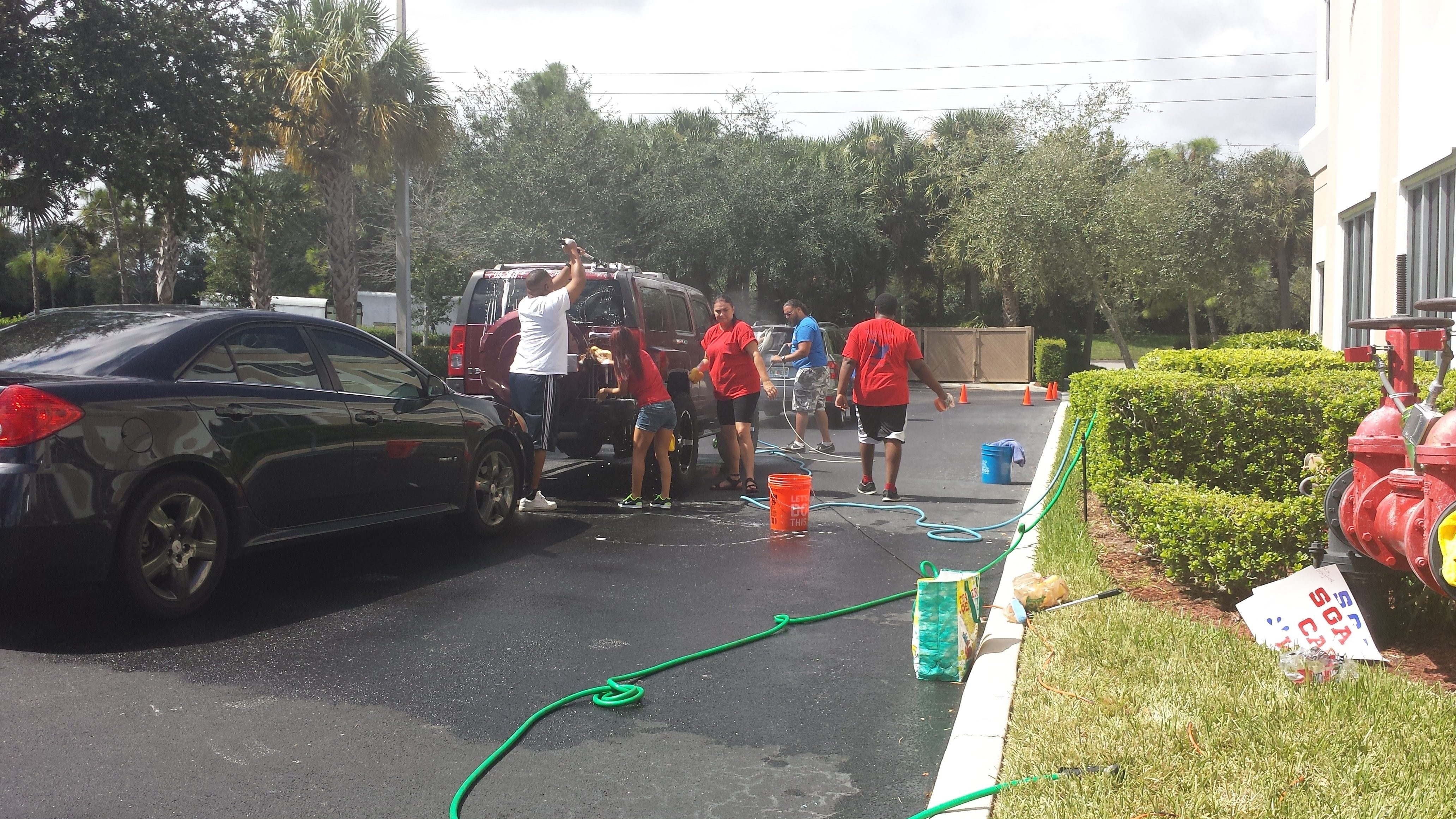 The Student Government Association at the West Palm Beach Campus Raised Money for Charity