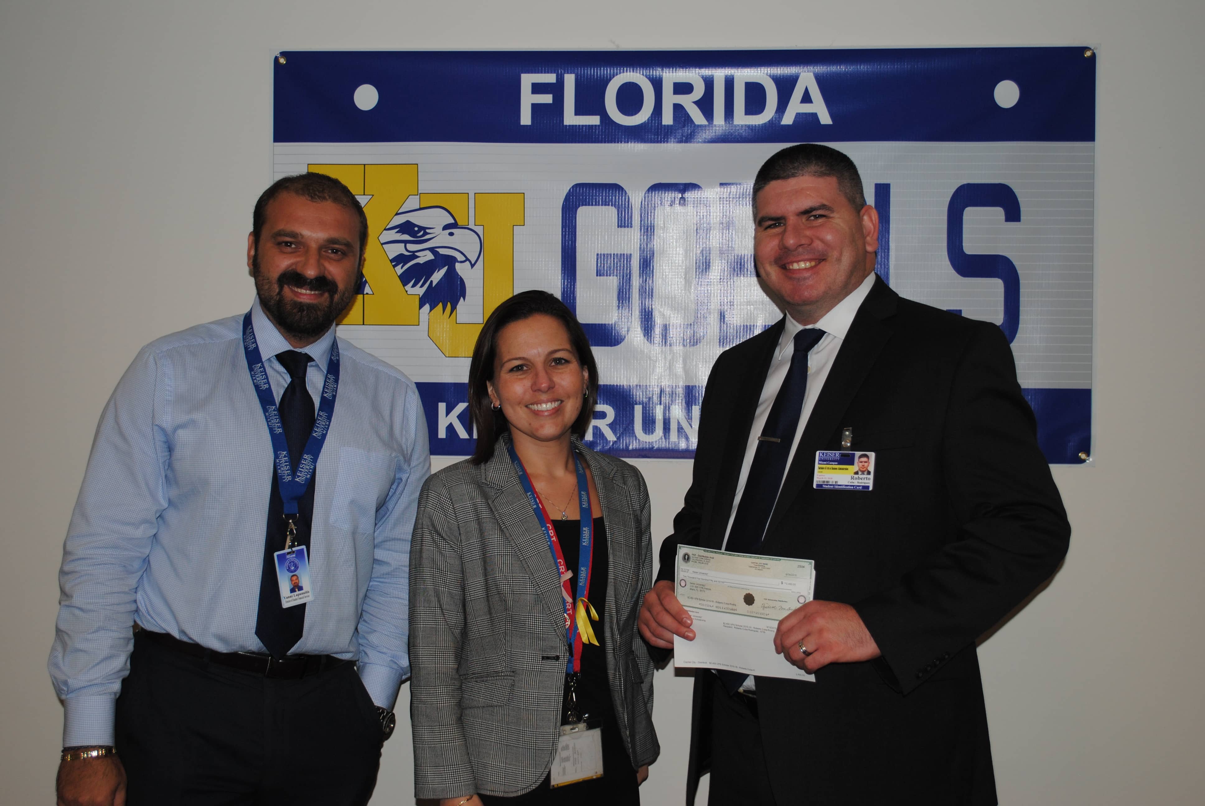 Student From the Miami Campus Receives the UPS Scholarship