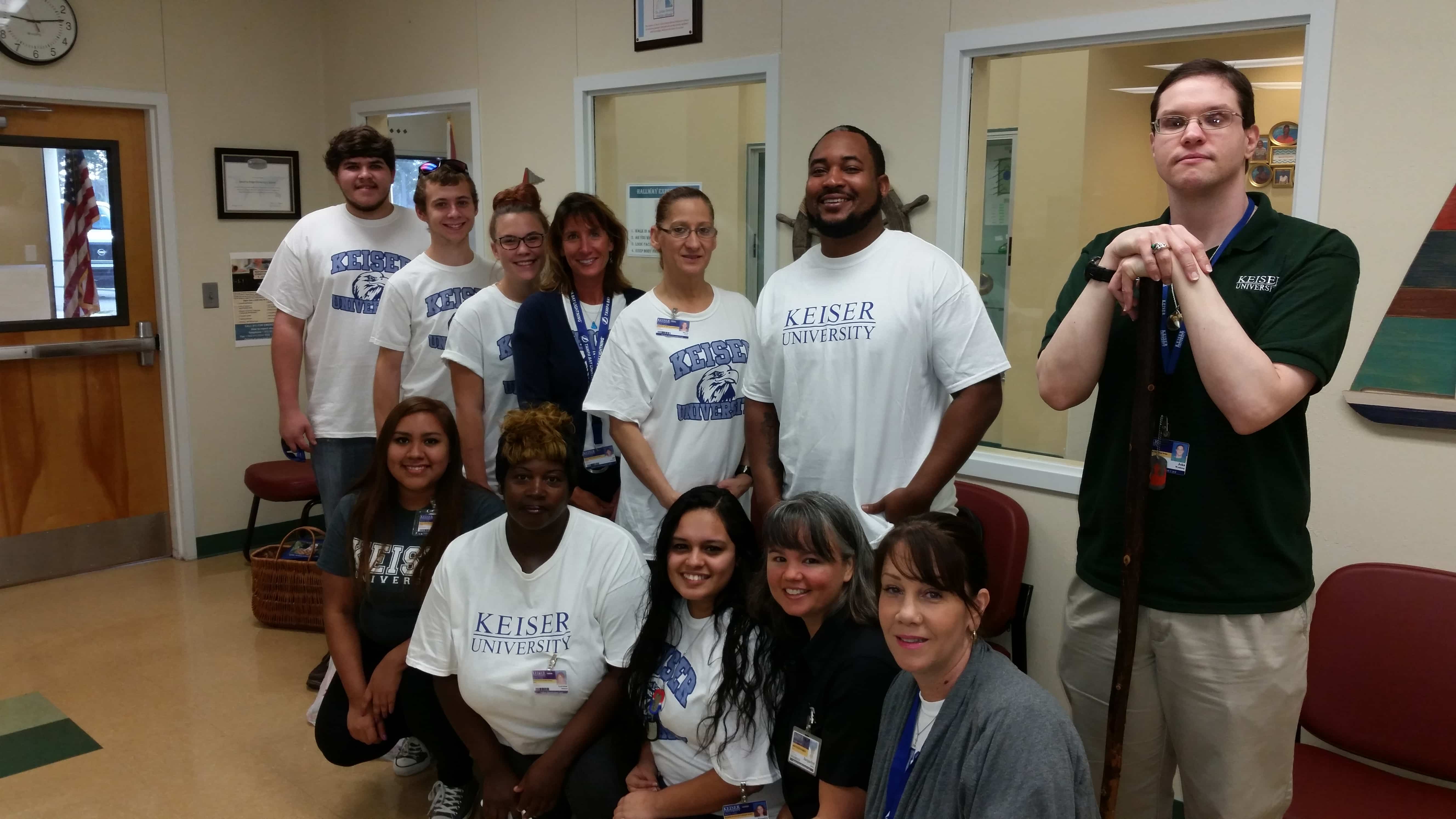 Port St. Lucie Speech Students Volunteer at Savanna Ridge Elementary