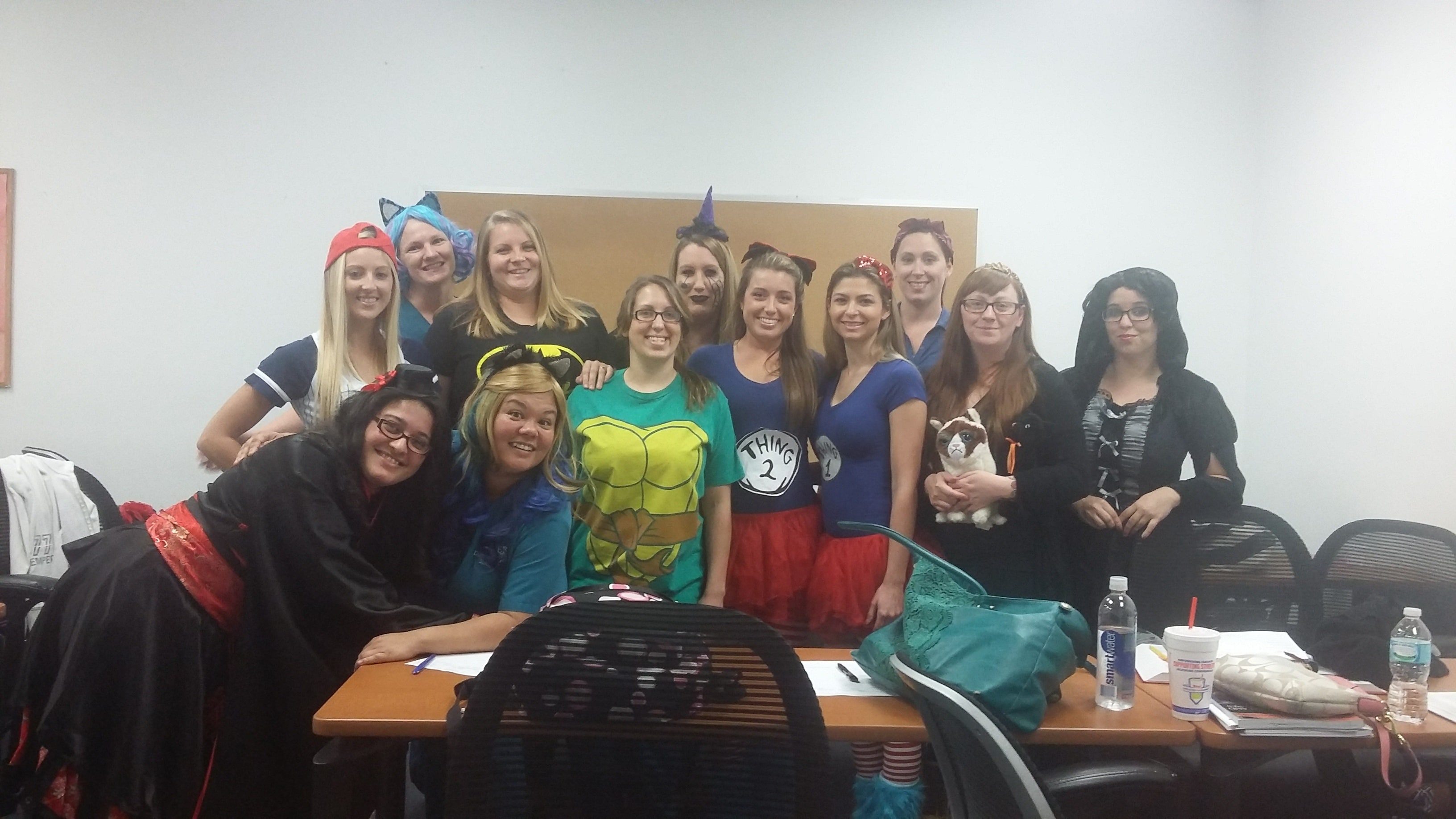 Diagnostic Medical Sonography Students in Melbourne get in the Halloween Spirit