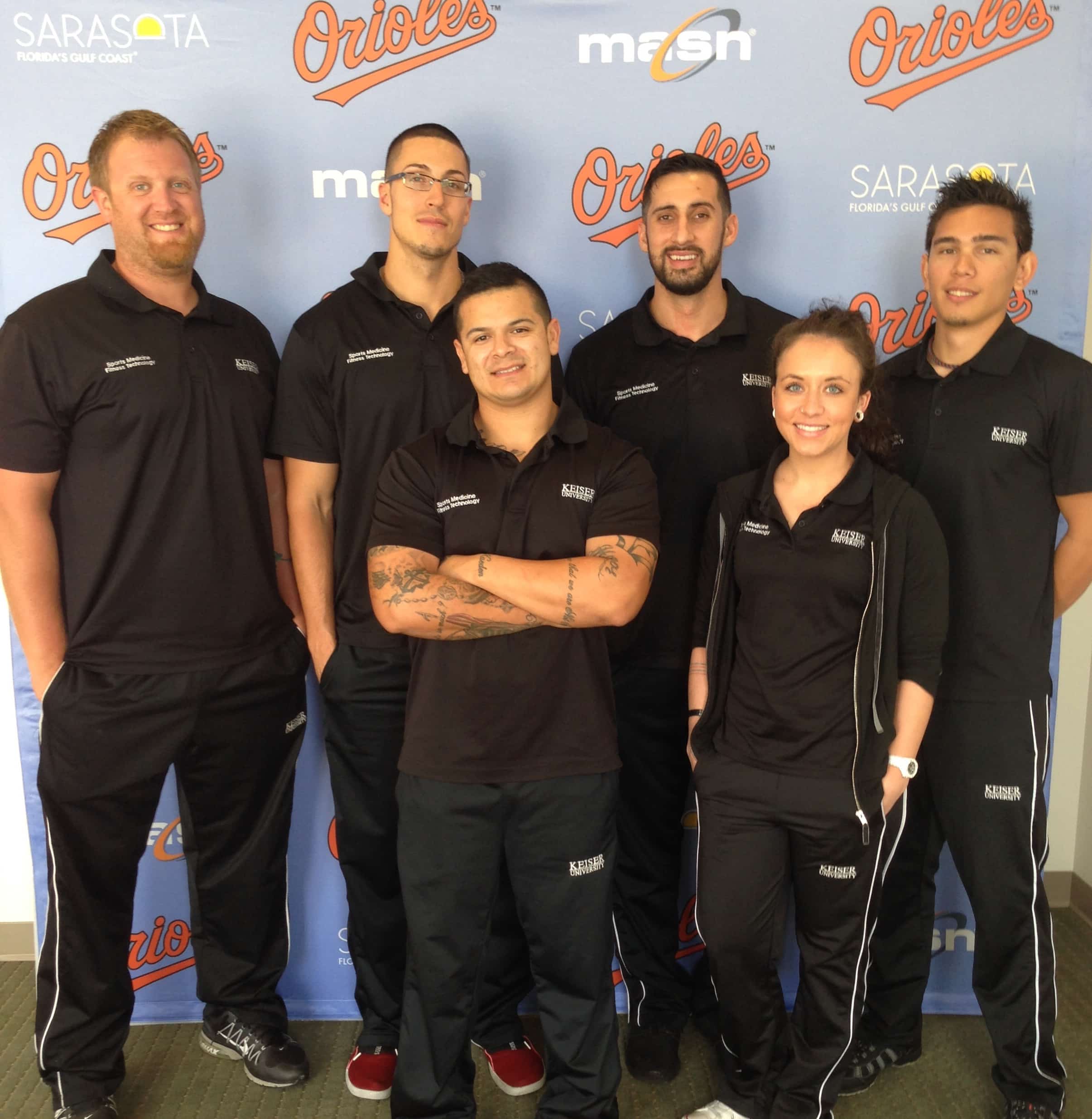 SMFT Students are Visited by the Baltimore Orioles