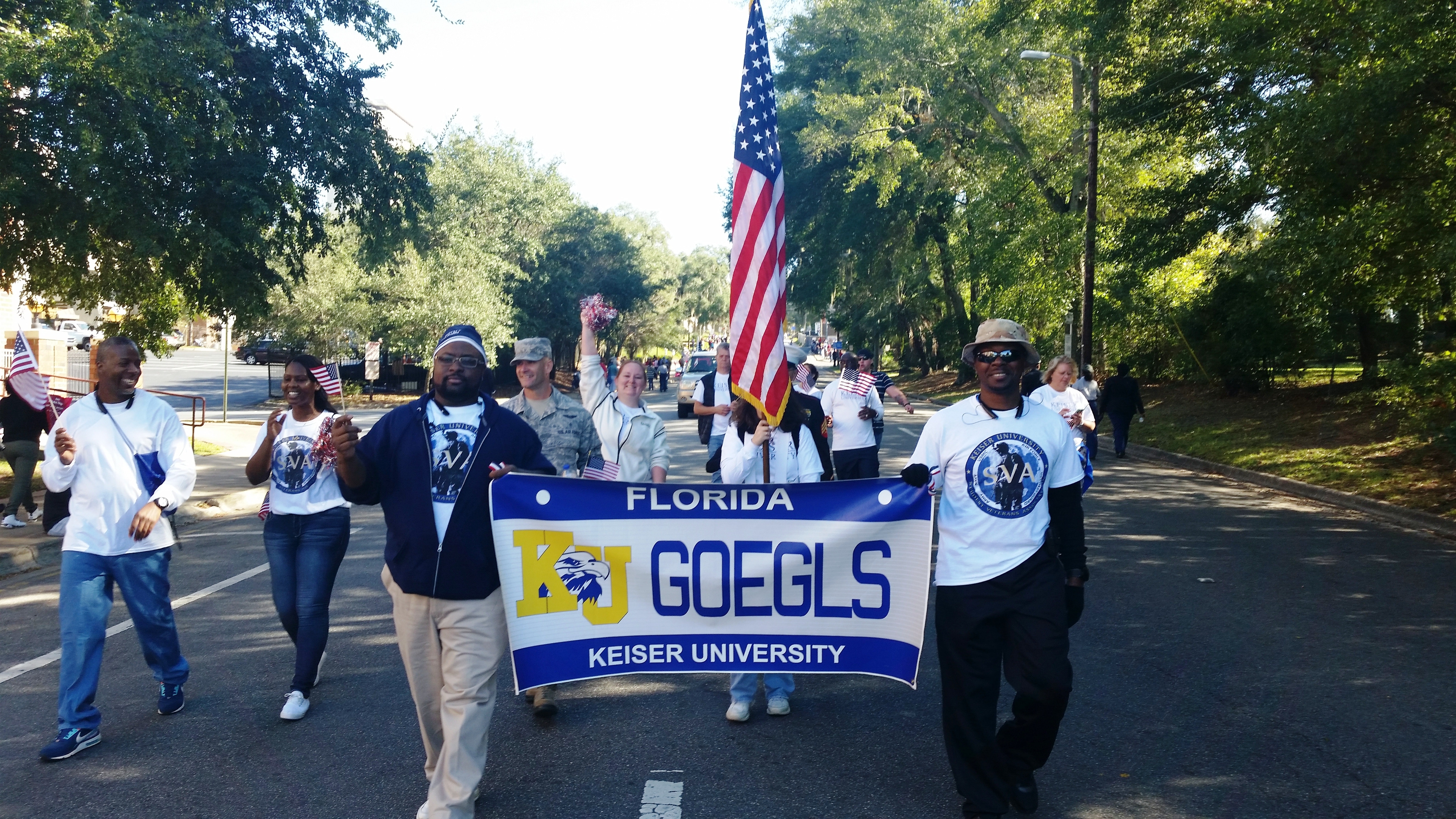 Tallahassee Students Participate in Veterans Day Parade