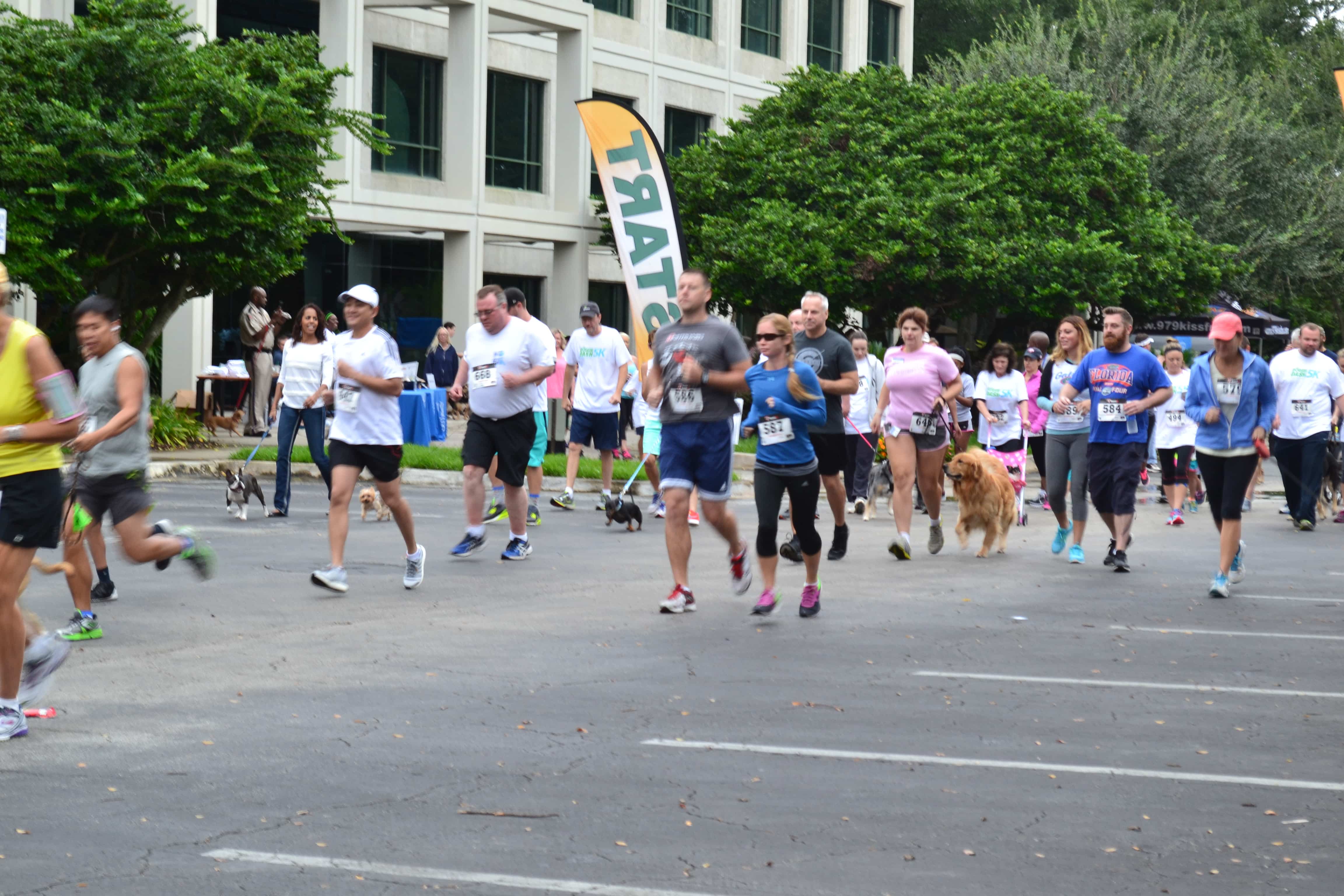 Jacksonville Holds Fourth Annual Doggie Dash 5k