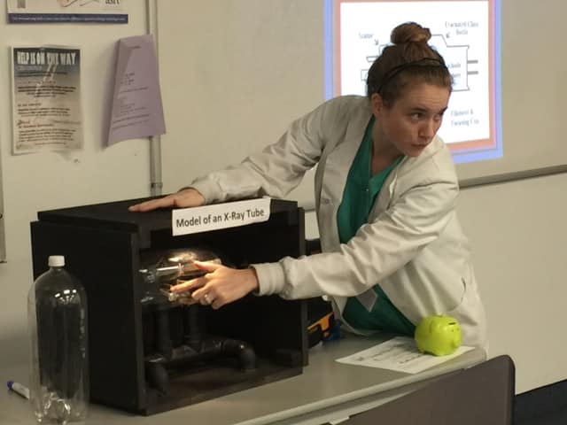 Radiation Therapy Students Present 3-D Projects