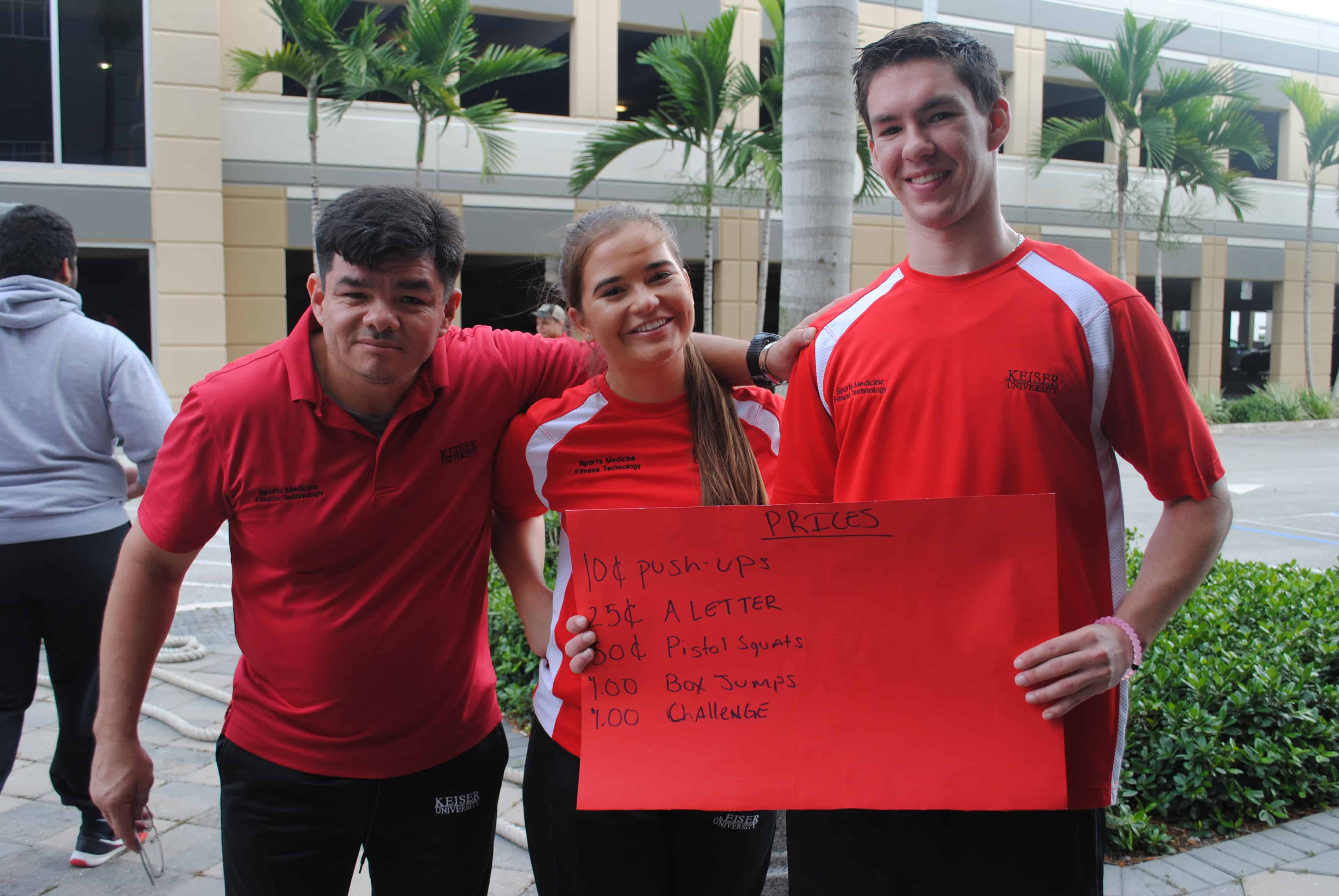 Sports Medicine and Fitness Technology Students Raised Funds for CFF Through Fitness Challenges