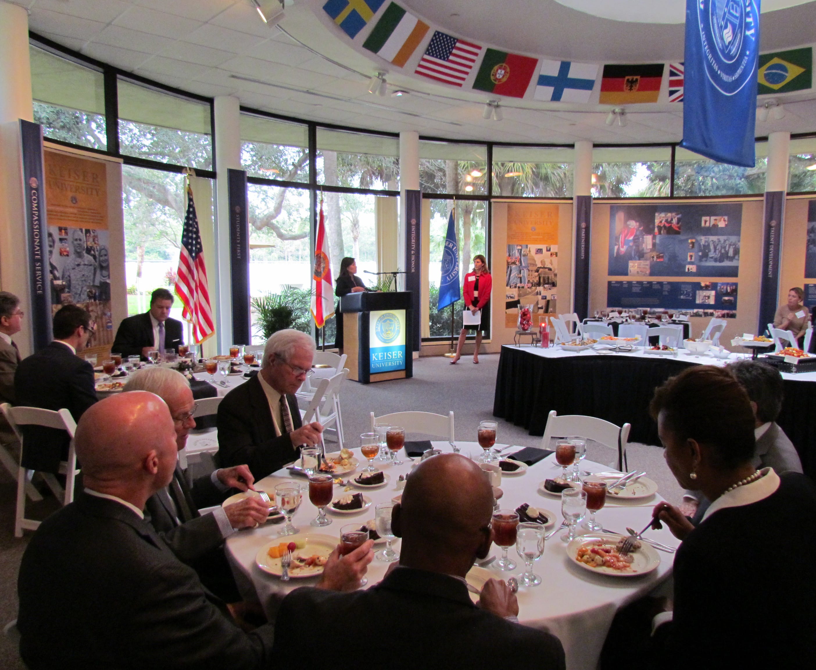 The Flagship Campus Hosted the Economic Council of Palm Beach County and Senator Aaron Bean