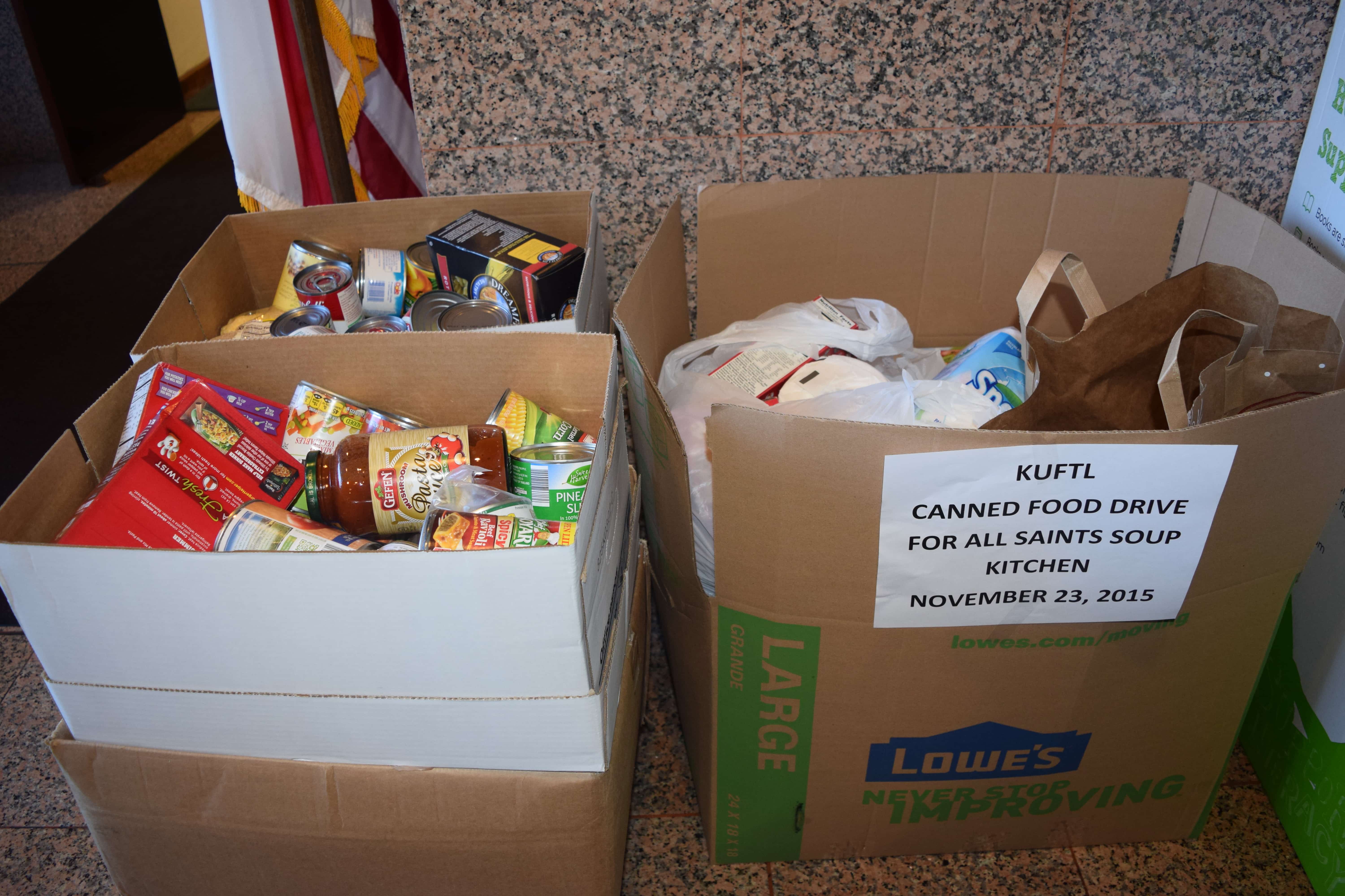 The Ft. Lauderdale Campus Holds a Food Drive