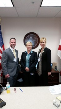 Fellows and Rep. Elizabeth Porter, Chair of Higher Ed