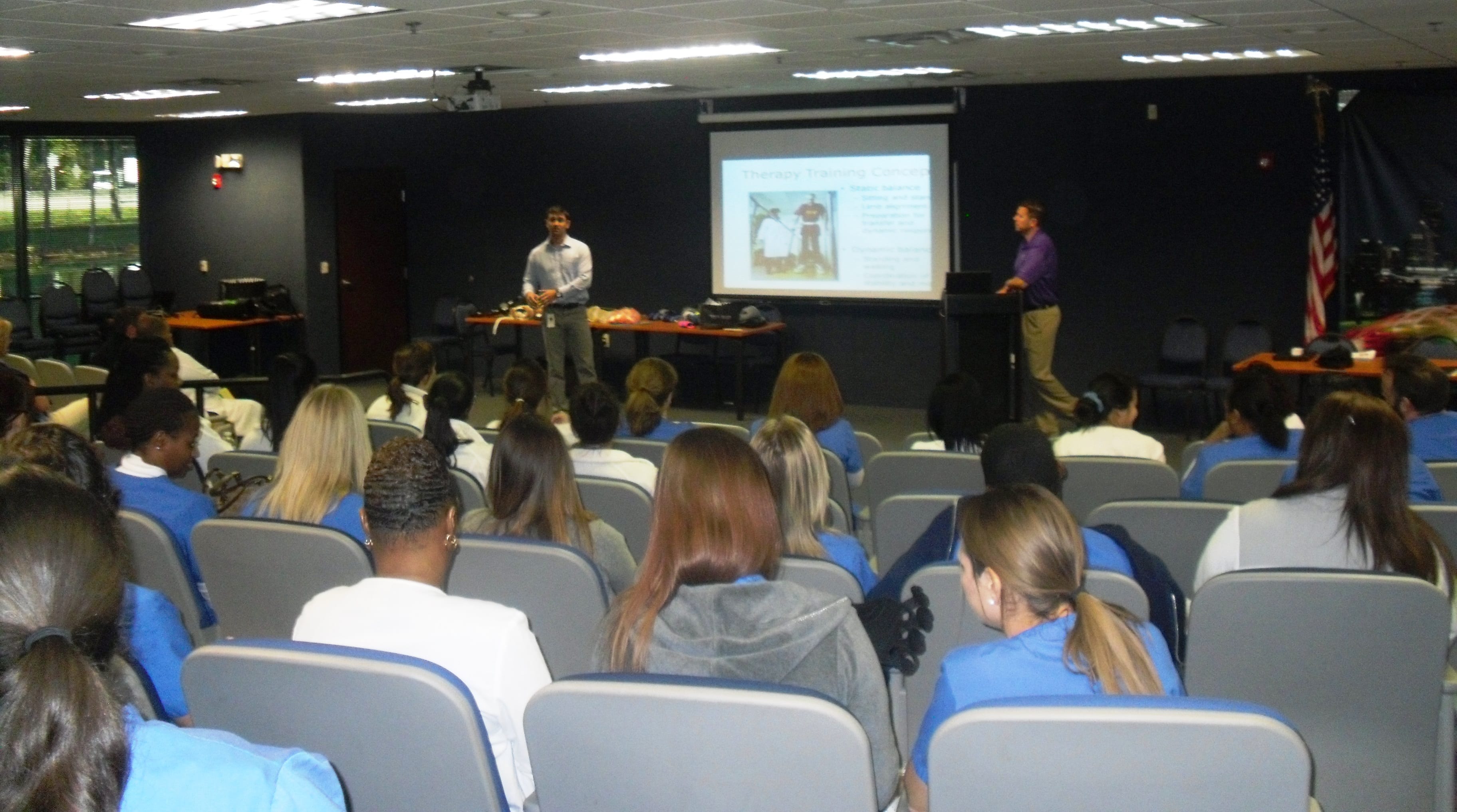 Occupational Therapy Assistant Students in Jacksonville Host Guests from Hanger Orthotics and Prosthetics
