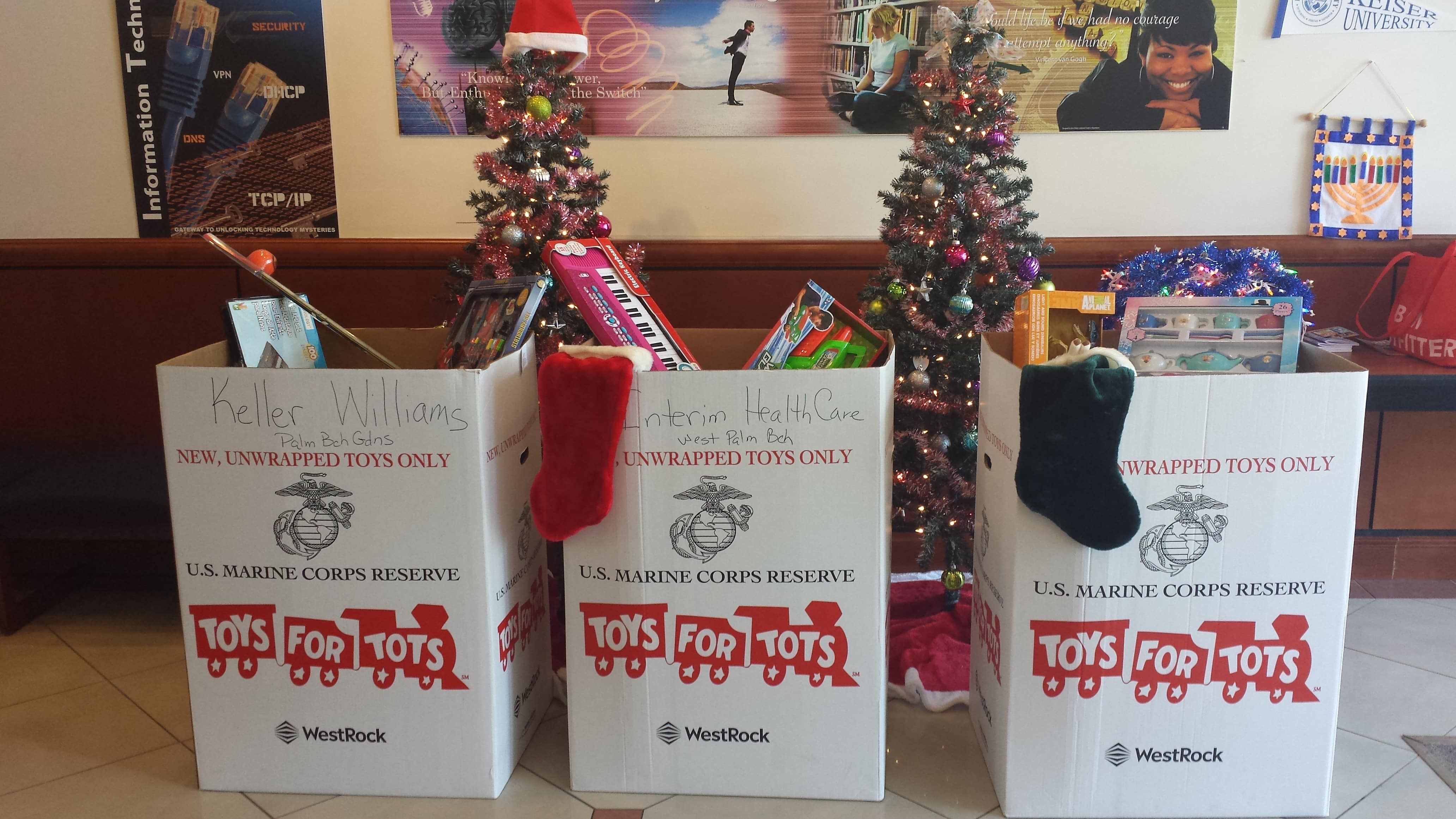 More Toys for Tots Activity from KU Campuses